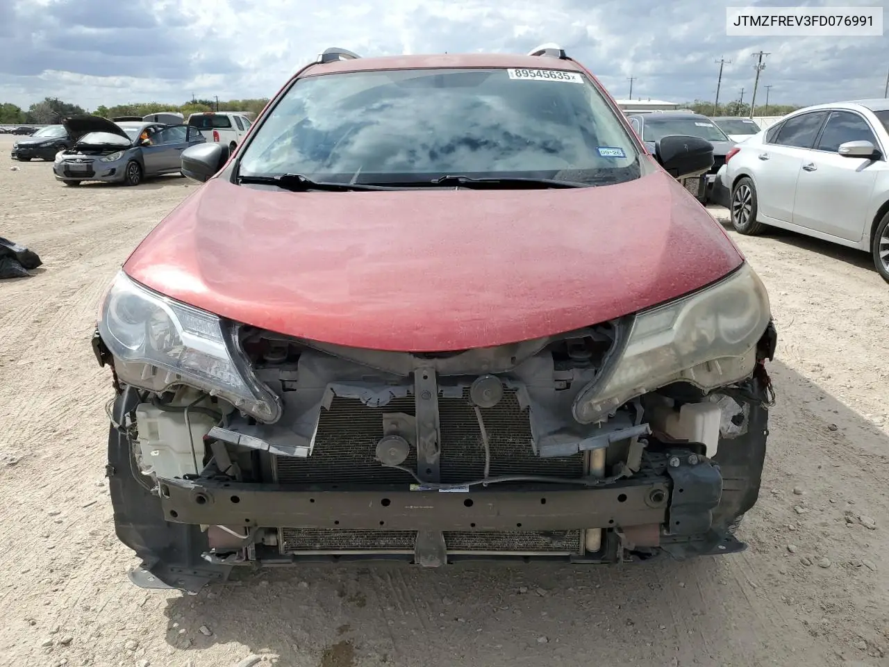 JTMZFREV3FD076991 2015 Toyota Rav4 Le