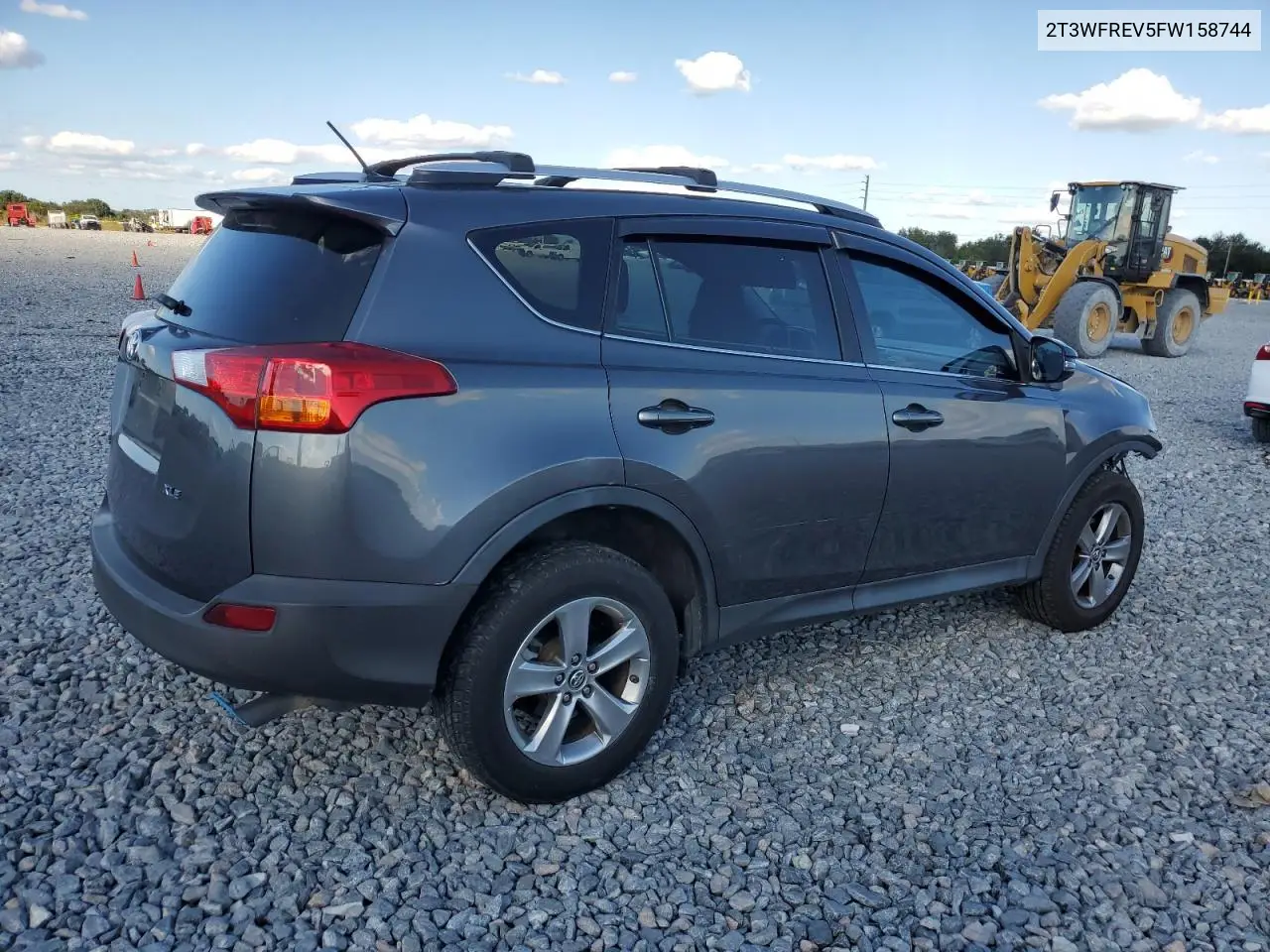 2T3WFREV5FW158744 2015 Toyota Rav4 Xle