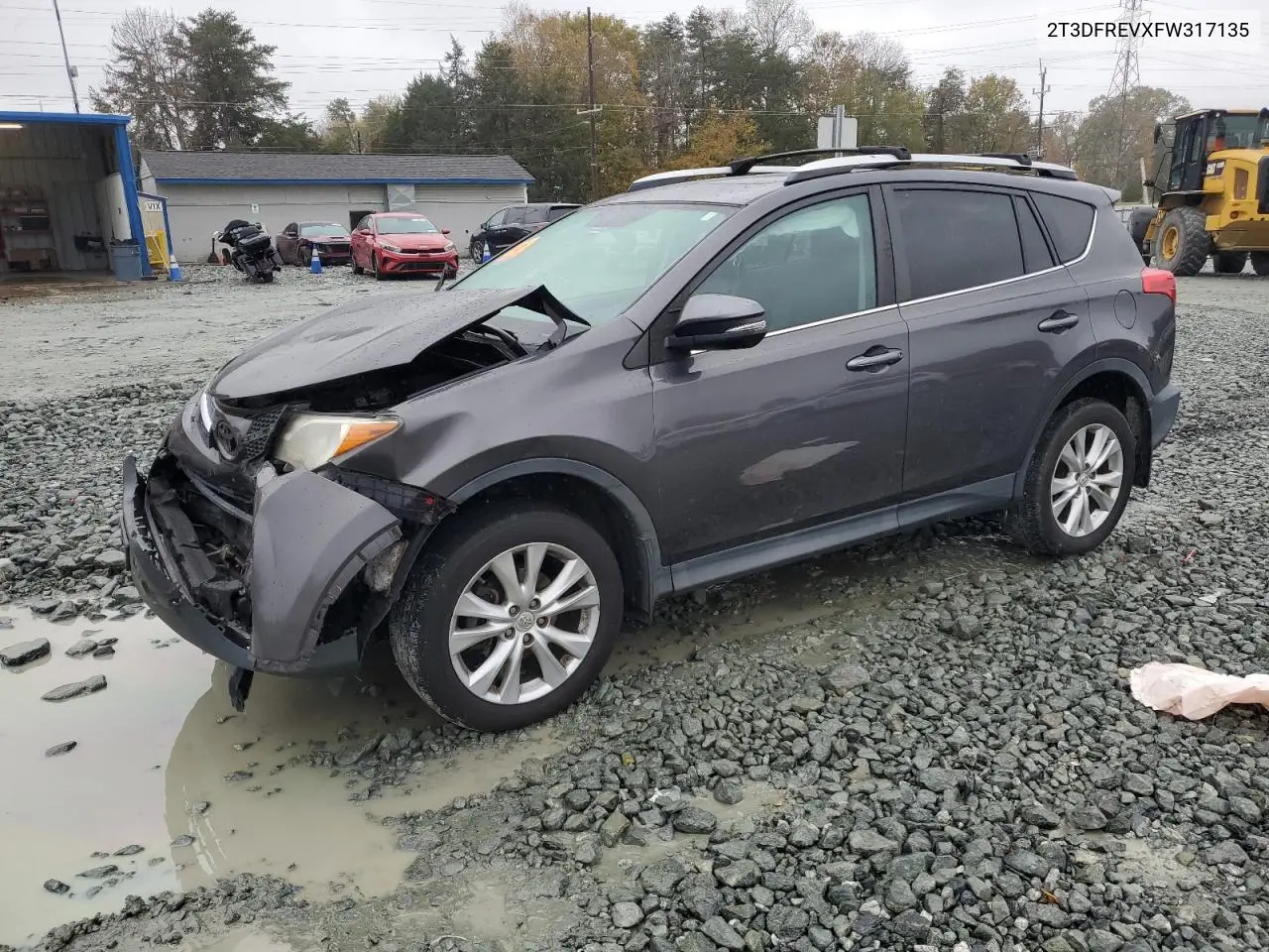 2T3DFREVXFW317135 2015 Toyota Rav4 Limited