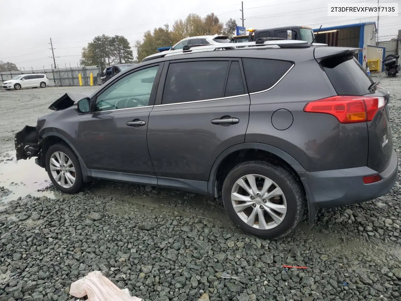 2T3DFREVXFW317135 2015 Toyota Rav4 Limited