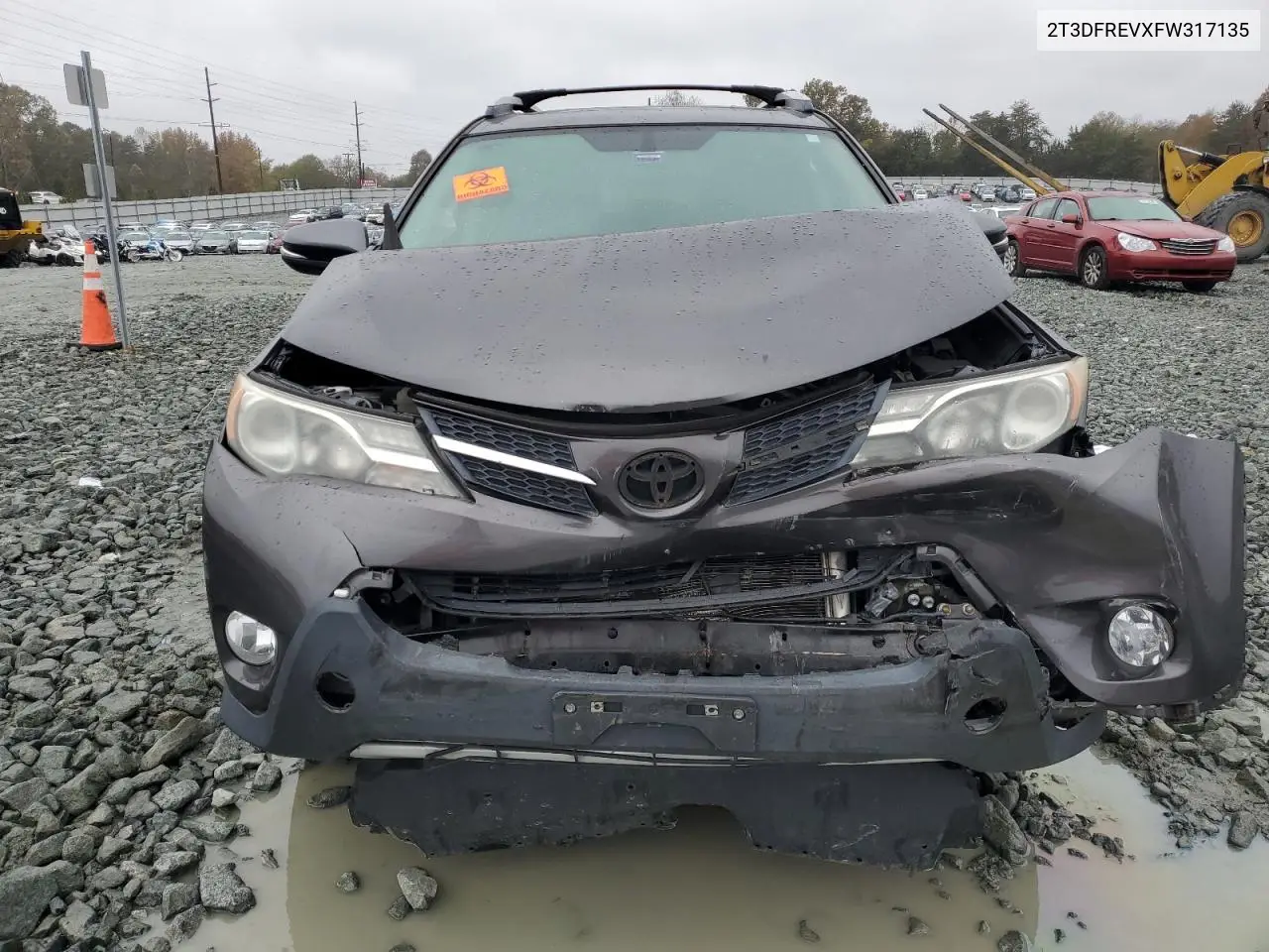 2T3DFREVXFW317135 2015 Toyota Rav4 Limited