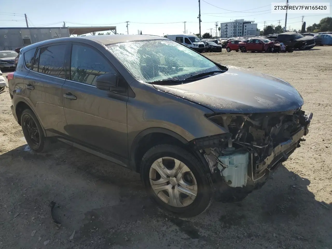 2T3ZFREV7FW165420 2015 Toyota Rav4 Le