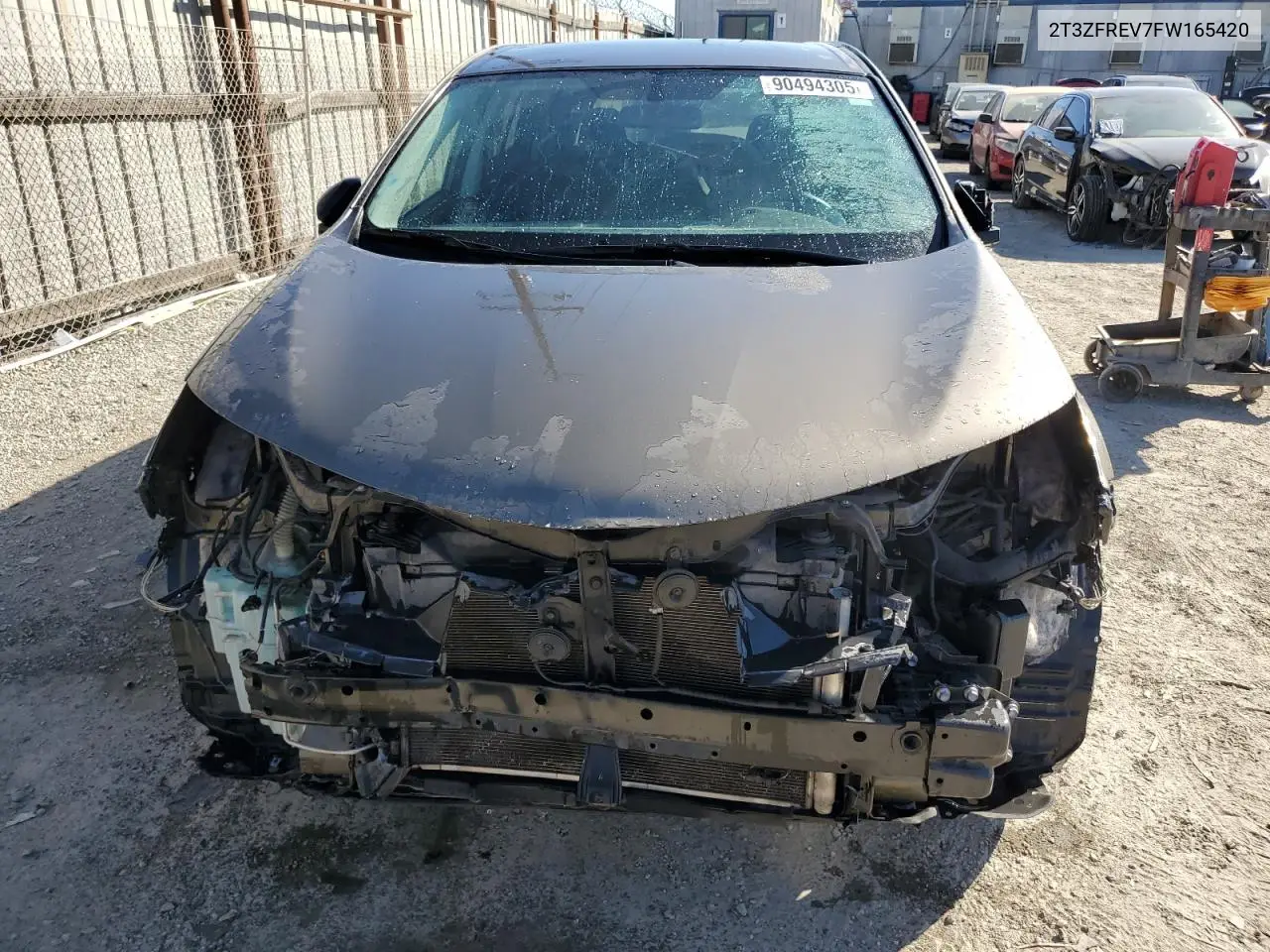 2T3ZFREV7FW165420 2015 Toyota Rav4 Le