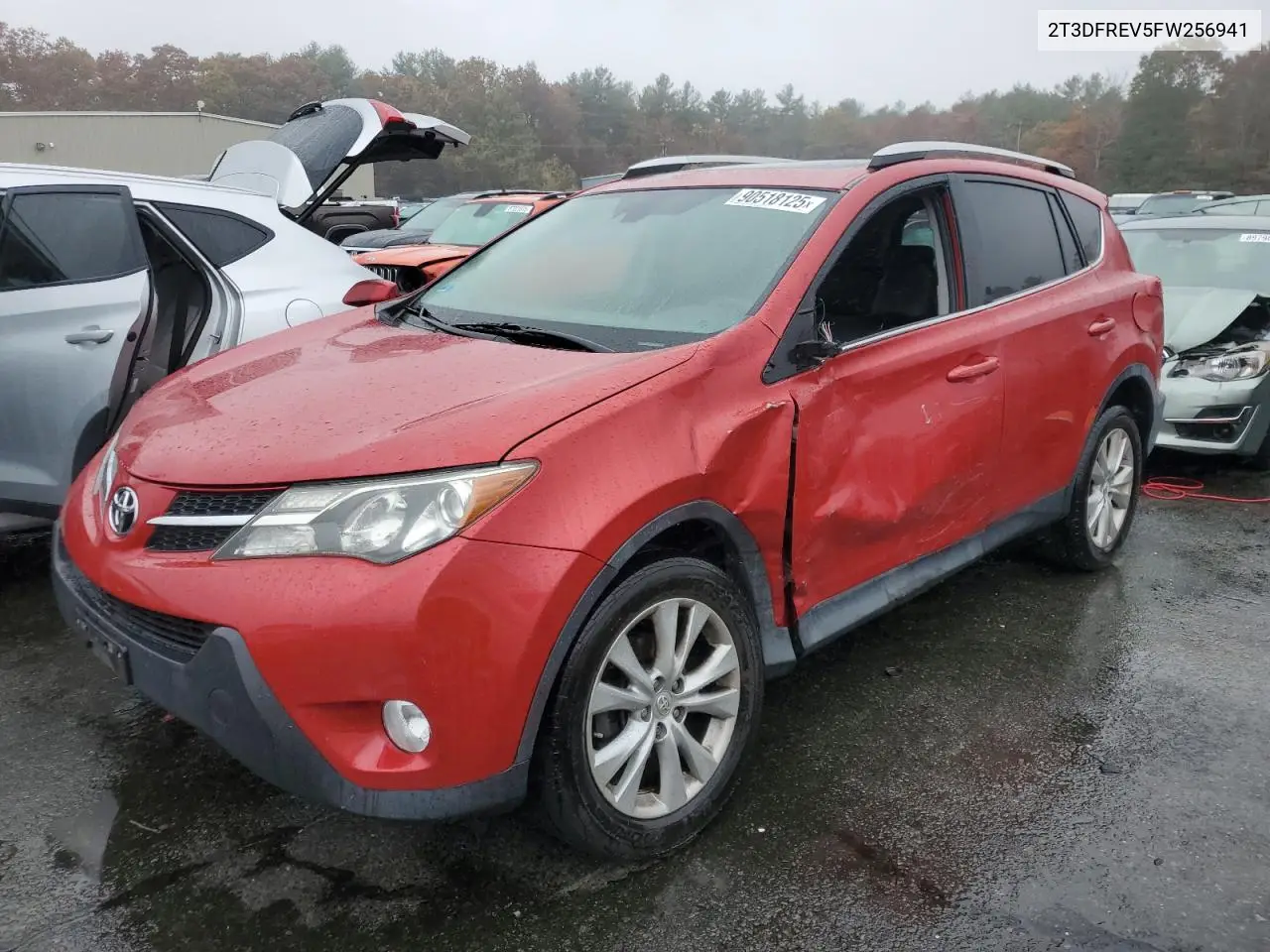 2T3DFREV5FW256941 2015 Toyota Rav4 Limited