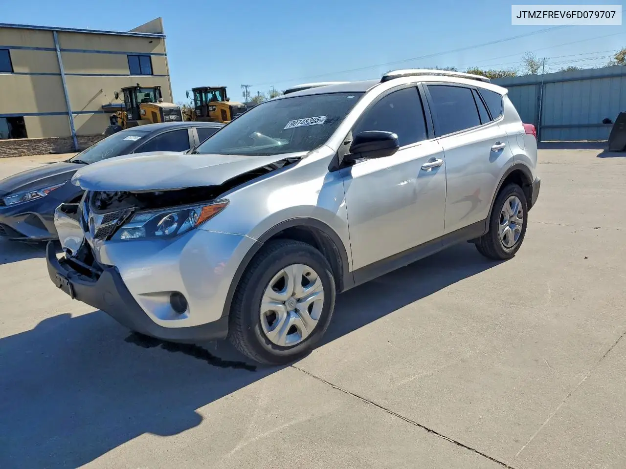 JTMZFREV6FD079707 2015 Toyota Rav4 Le