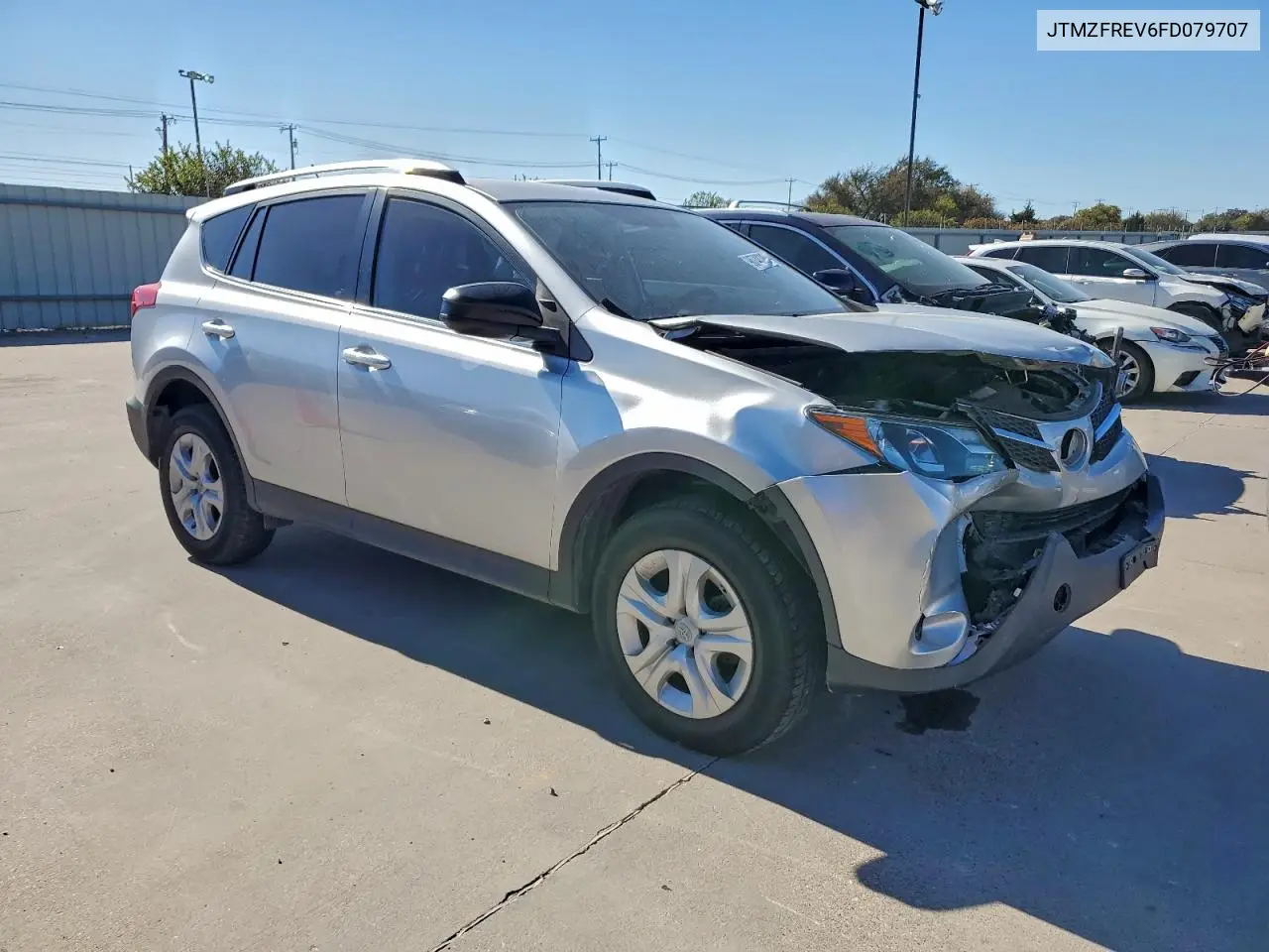 JTMZFREV6FD079707 2015 Toyota Rav4 Le