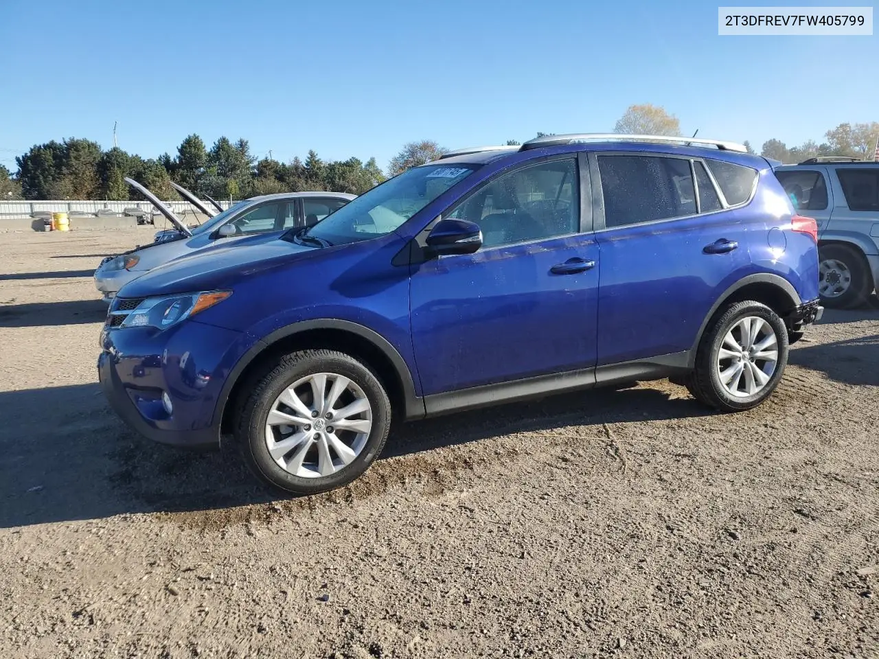 2T3DFREV7FW405799 2015 Toyota Rav4 Limited