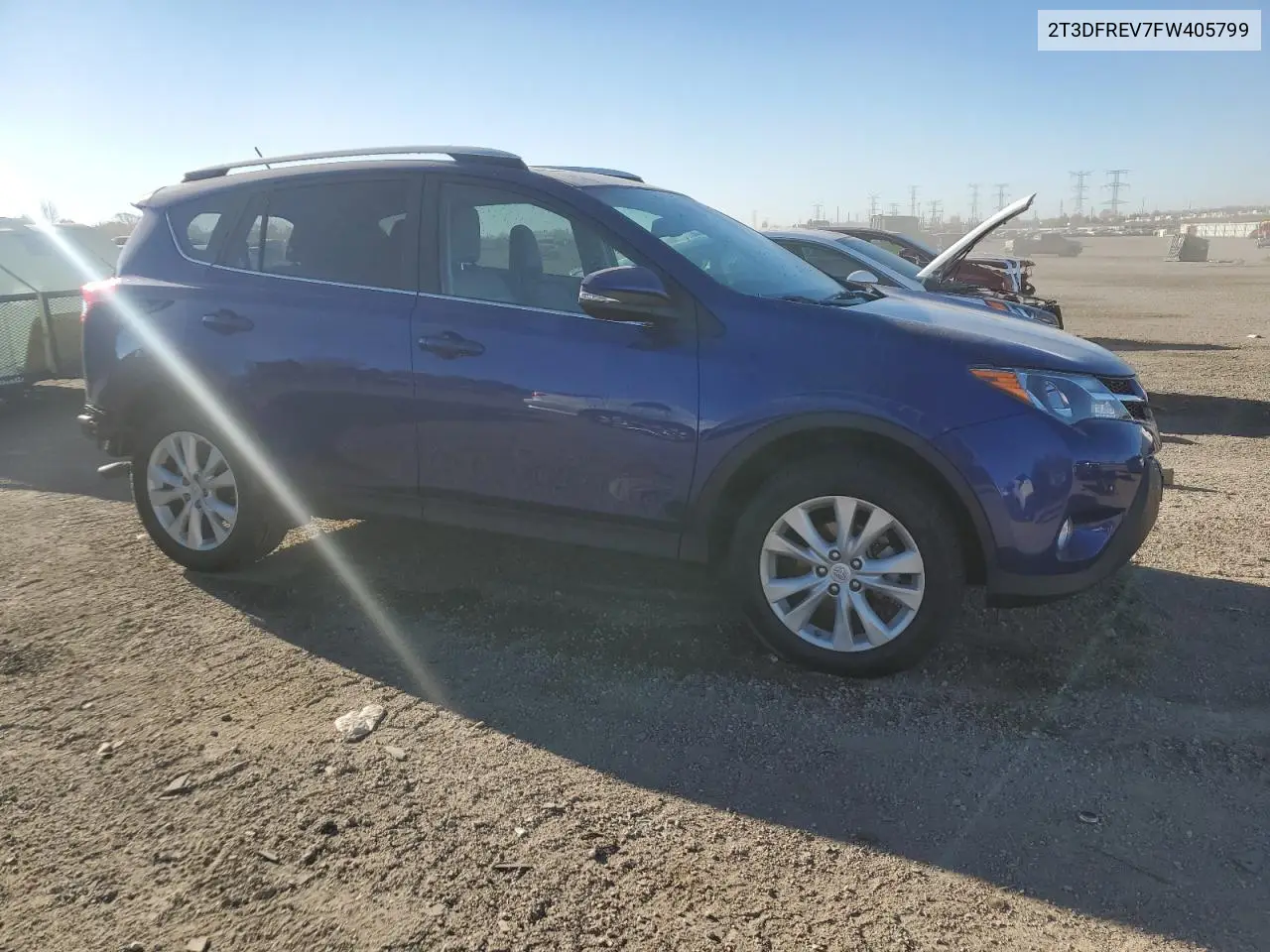2T3DFREV7FW405799 2015 Toyota Rav4 Limited