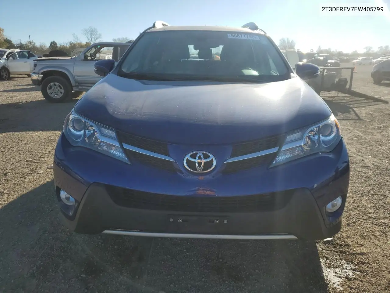 2T3DFREV7FW405799 2015 Toyota Rav4 Limited
