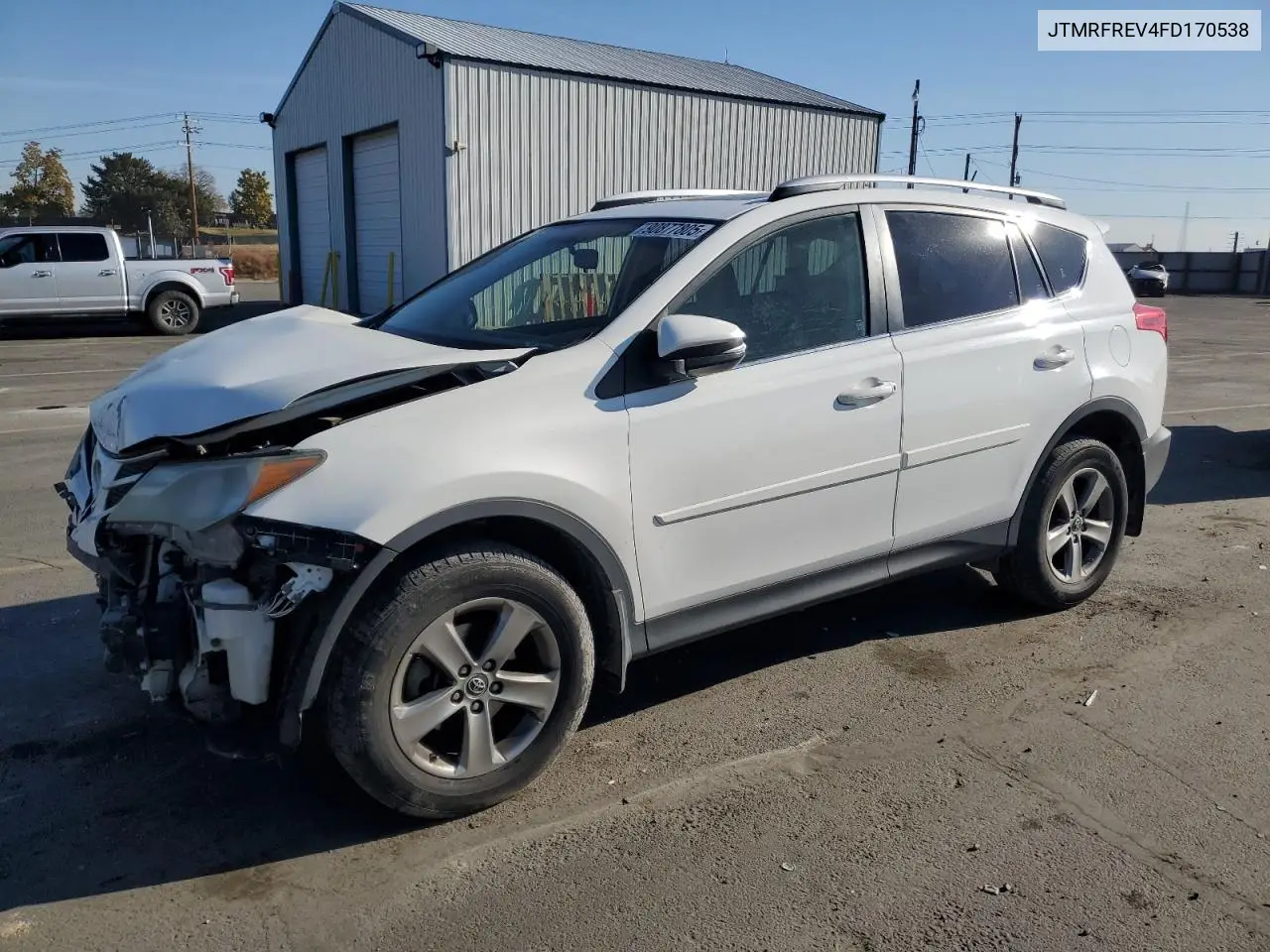 JTMRFREV4FD170538 2015 Toyota Rav4 Xle