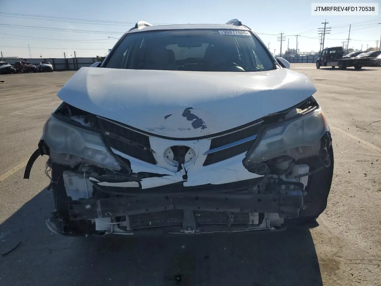 JTMRFREV4FD170538 2015 Toyota Rav4 Xle