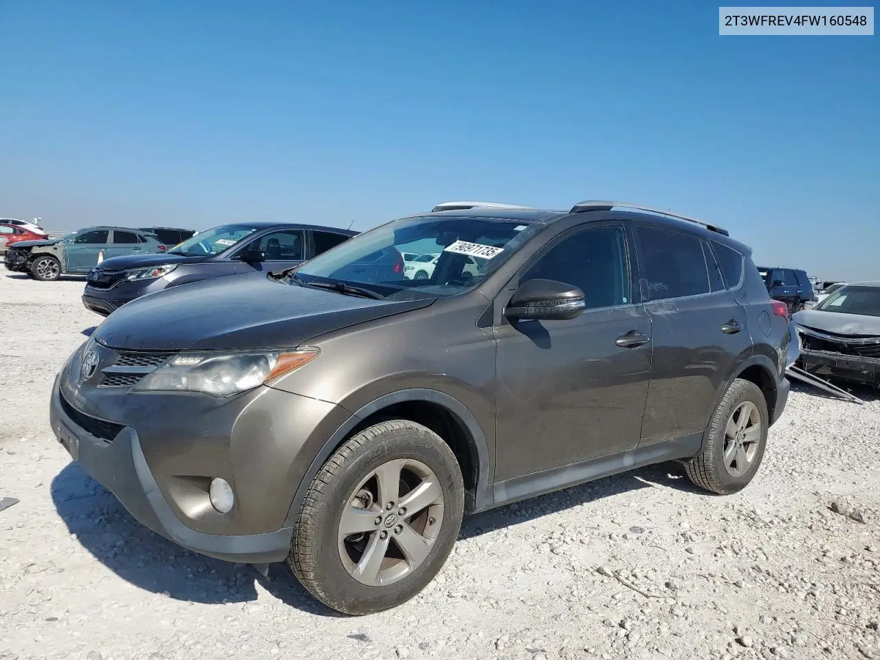 2T3WFREV4FW160548 2015 Toyota Rav4 Xle