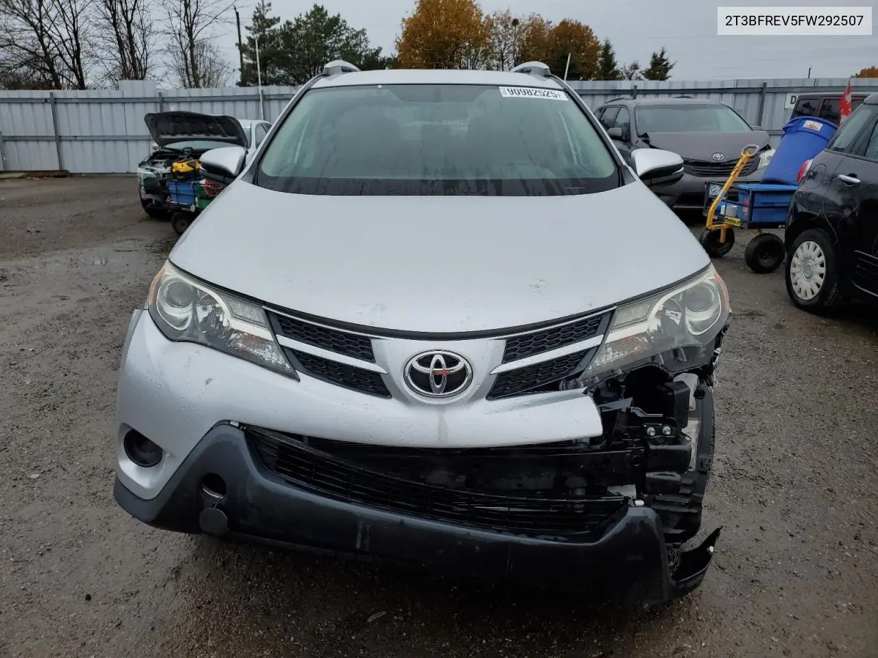 2T3BFREV5FW292507 2015 Toyota Rav4 Le
