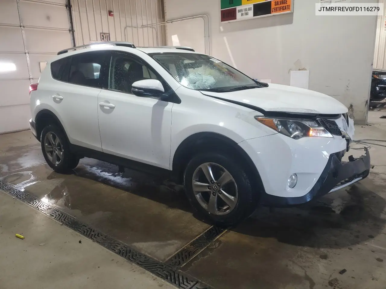 JTMRFREV0FD116279 2015 Toyota Rav4 Xle