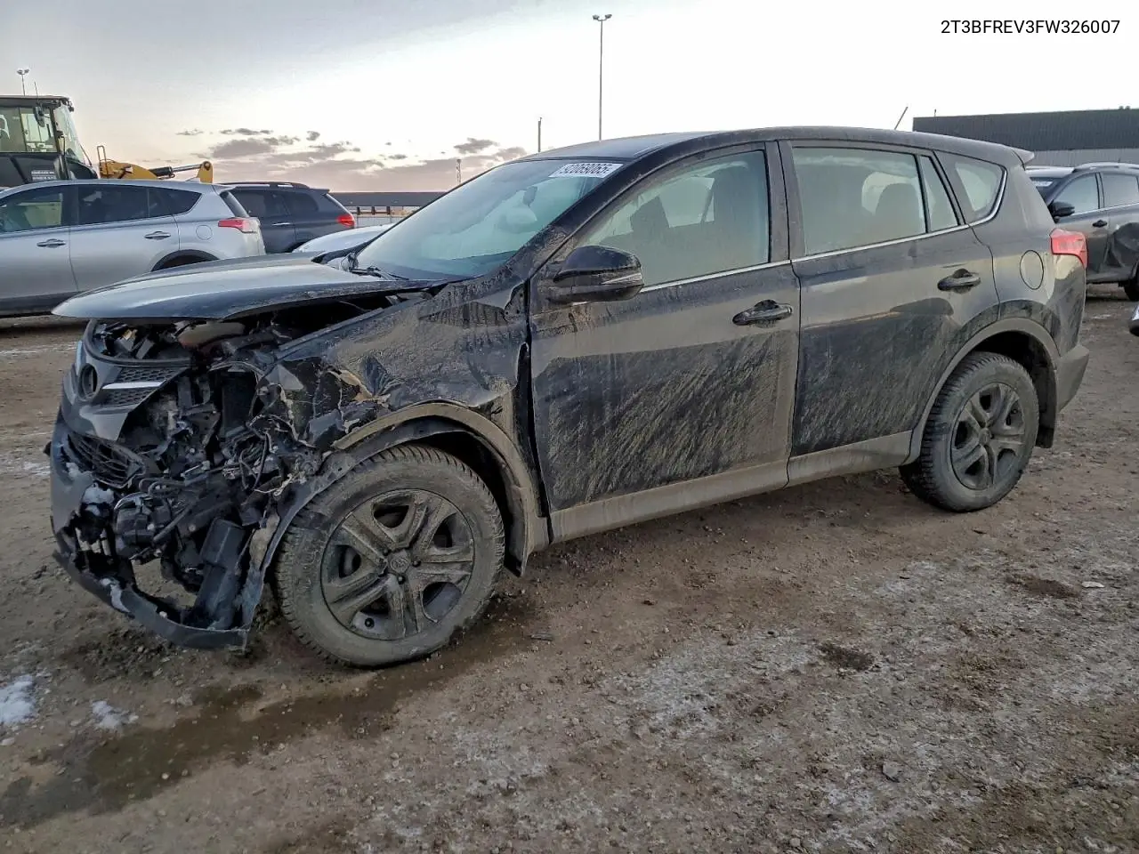 2T3BFREV3FW326007 2015 Toyota Rav4 Le