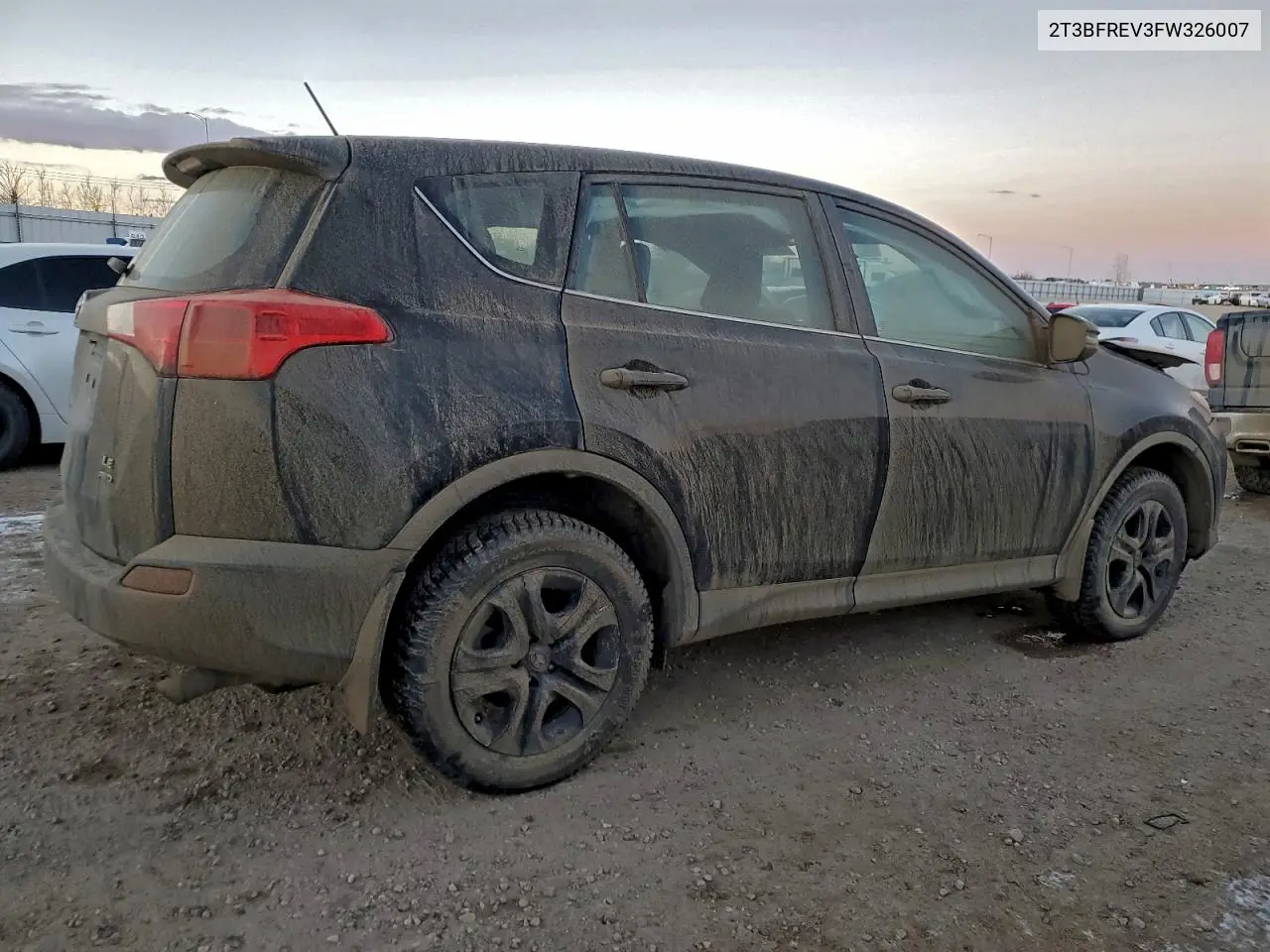 2T3BFREV3FW326007 2015 Toyota Rav4 Le