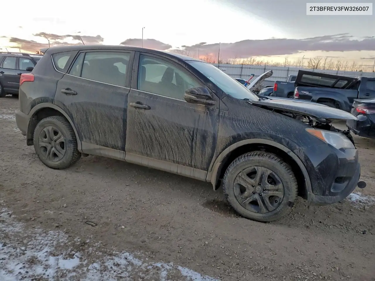 2T3BFREV3FW326007 2015 Toyota Rav4 Le