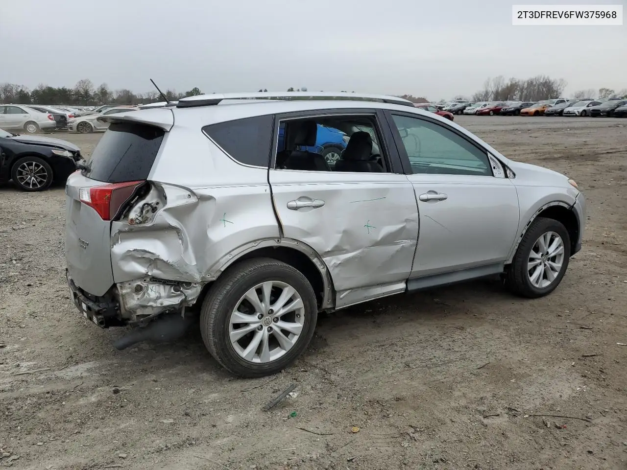 2T3DFREV6FW375968 2015 Toyota Rav4 Limited