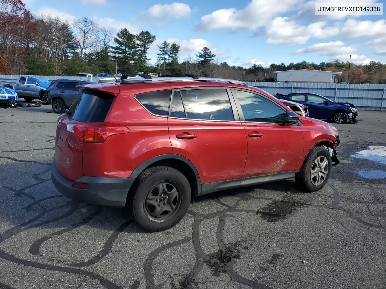 JTMBFREVXFD149338 2015 Toyota Rav4 Le