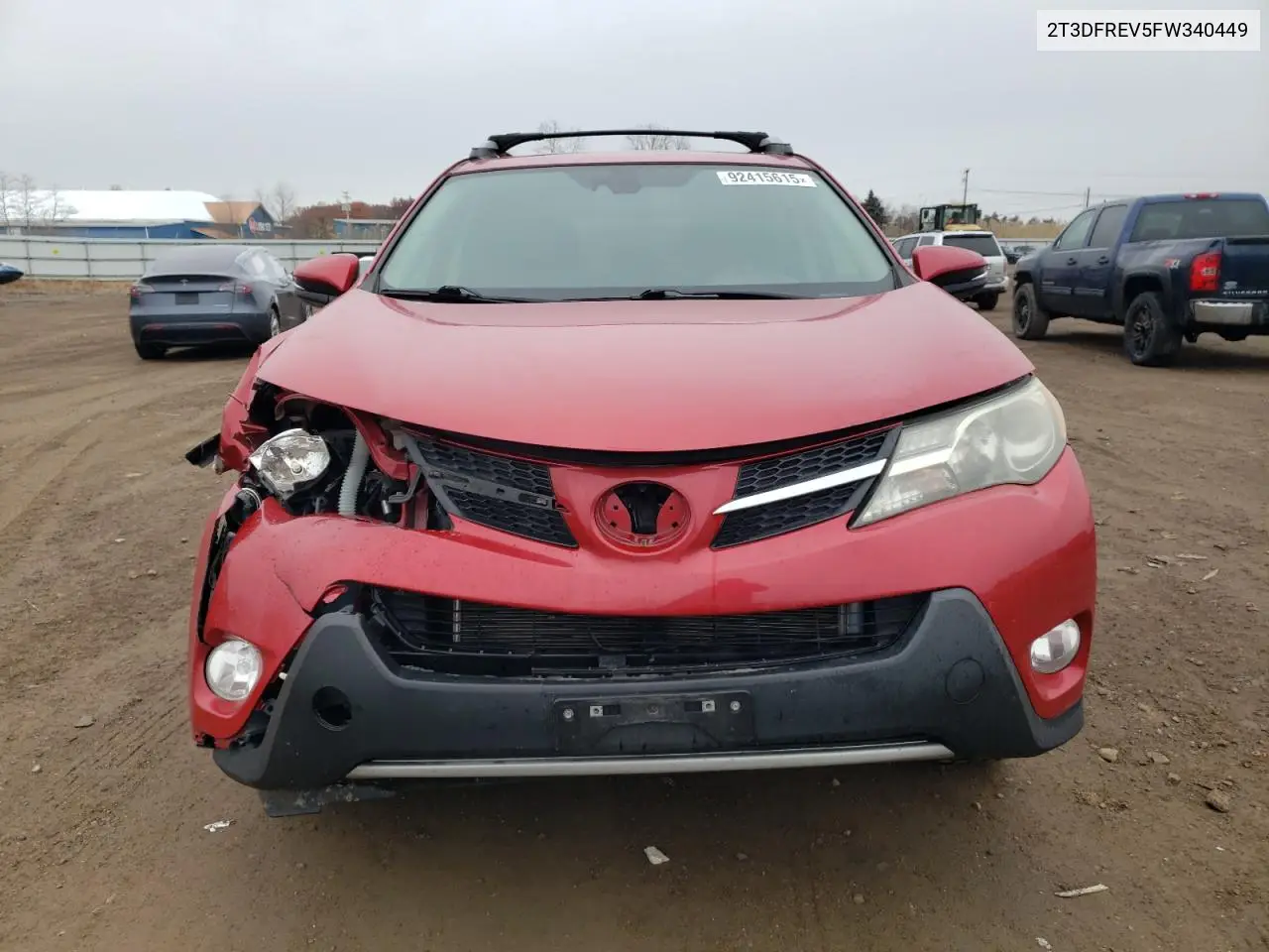 2T3DFREV5FW340449 2015 Toyota Rav4 Limited
