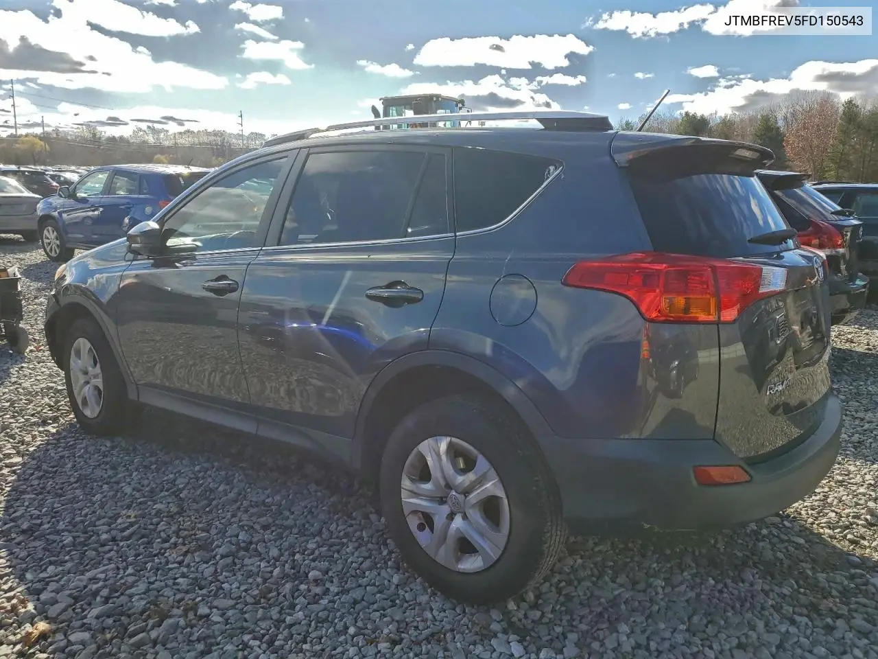 JTMBFREV5FD150543 2015 Toyota Rav4 Le
