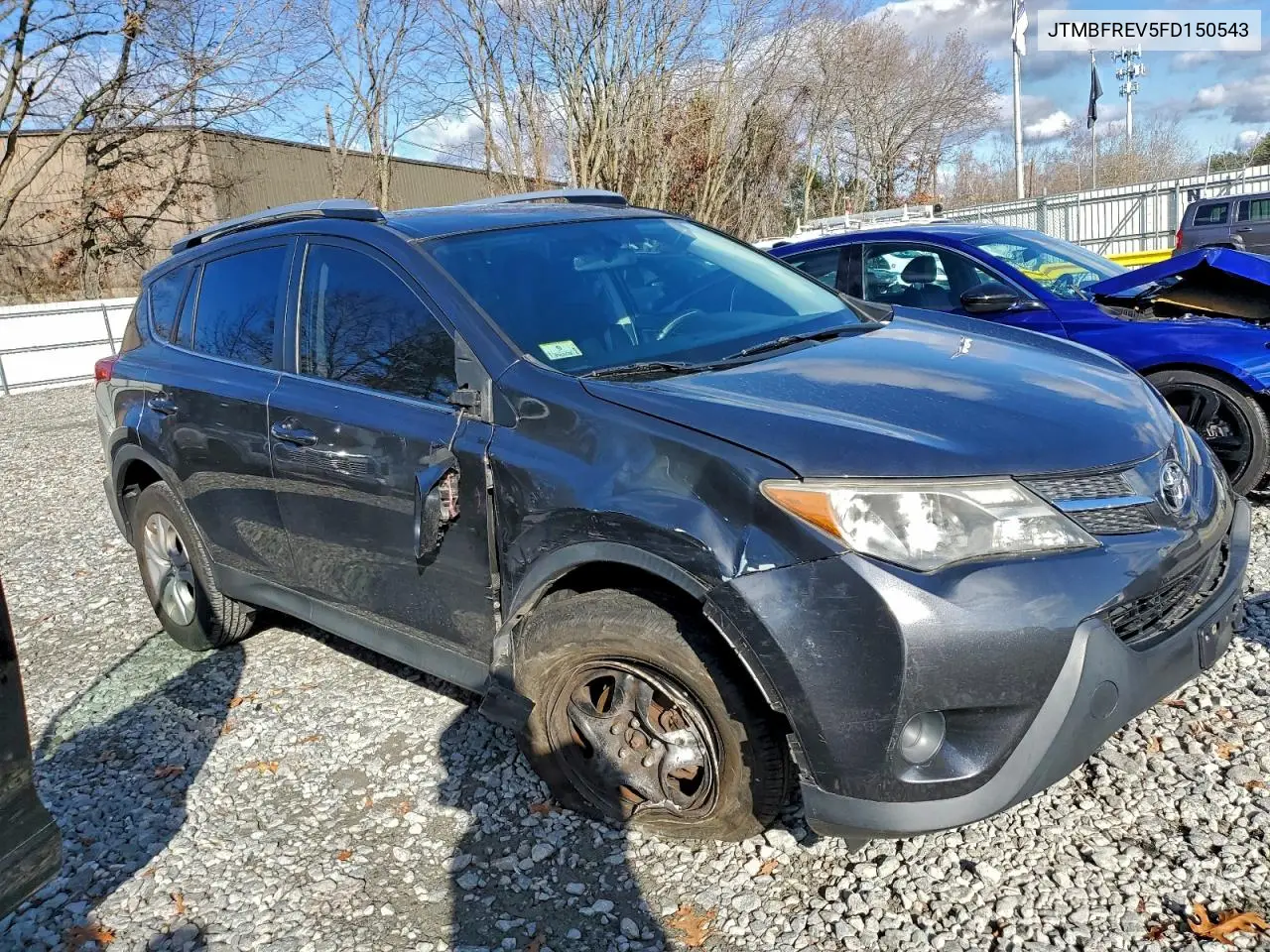 JTMBFREV5FD150543 2015 Toyota Rav4 Le