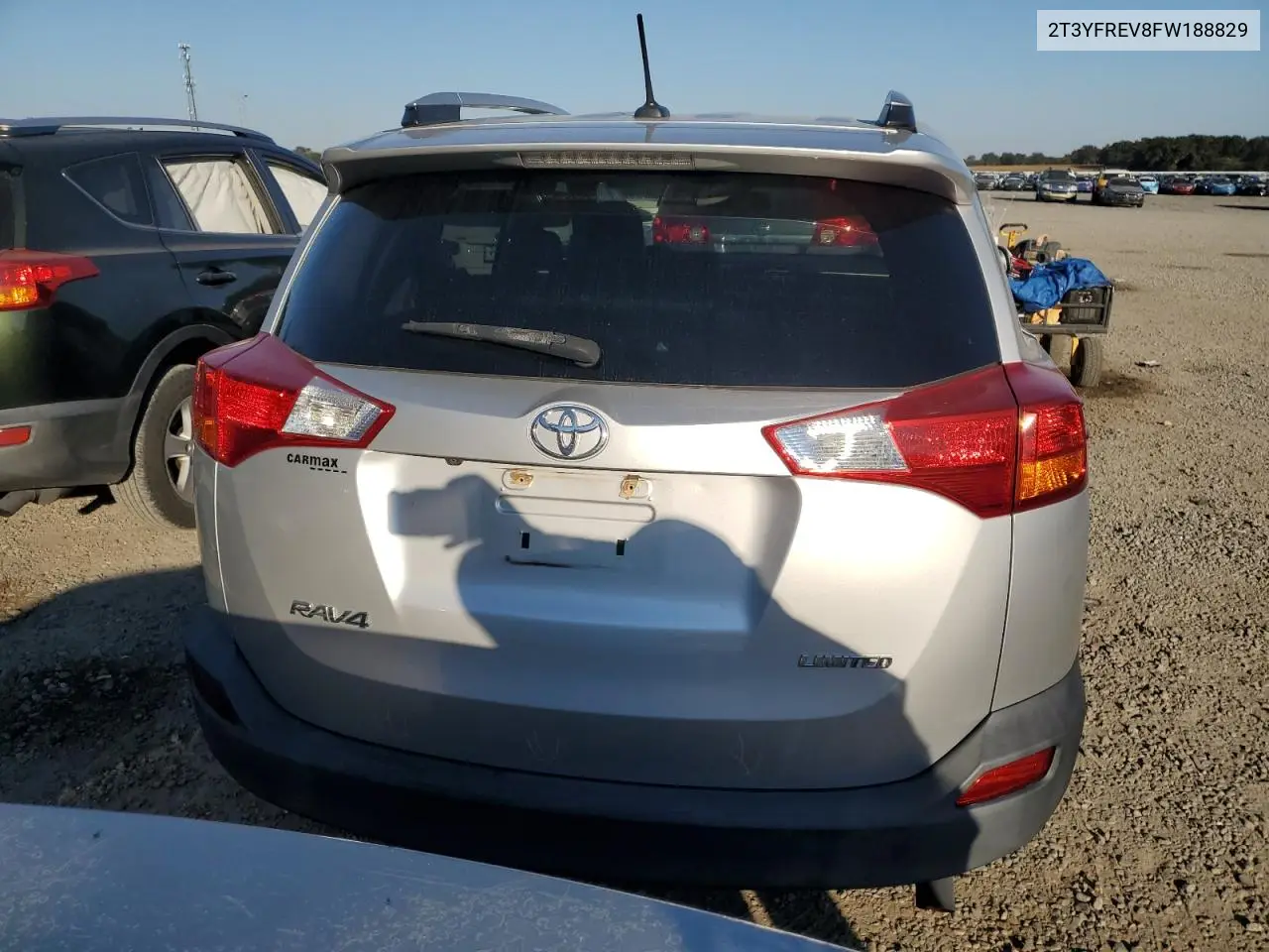 2T3YFREV8FW188829 2015 Toyota Rav4 Limited
