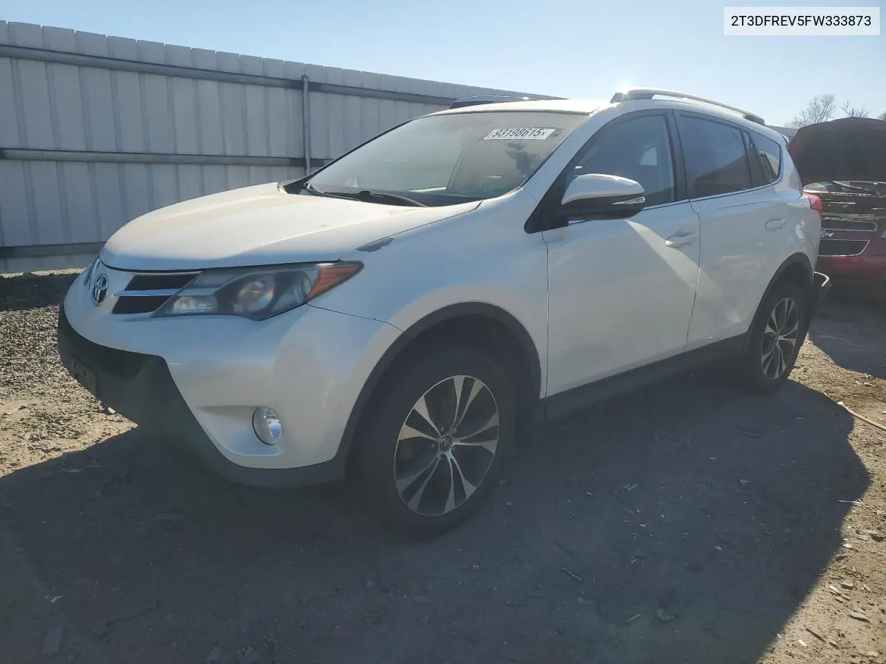 2T3DFREV5FW333873 2015 Toyota Rav4 Limited