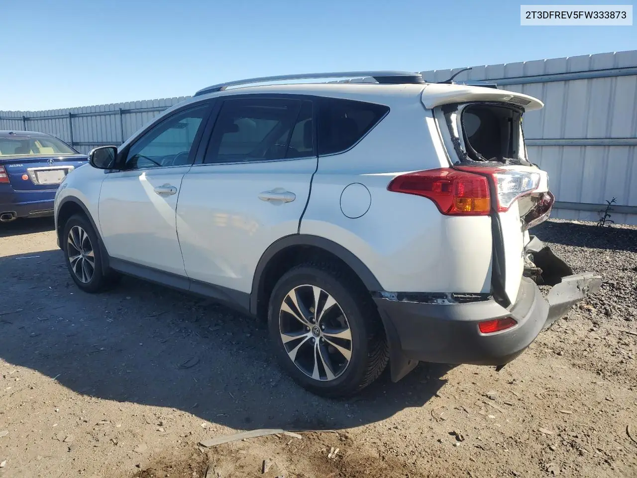 2T3DFREV5FW333873 2015 Toyota Rav4 Limited