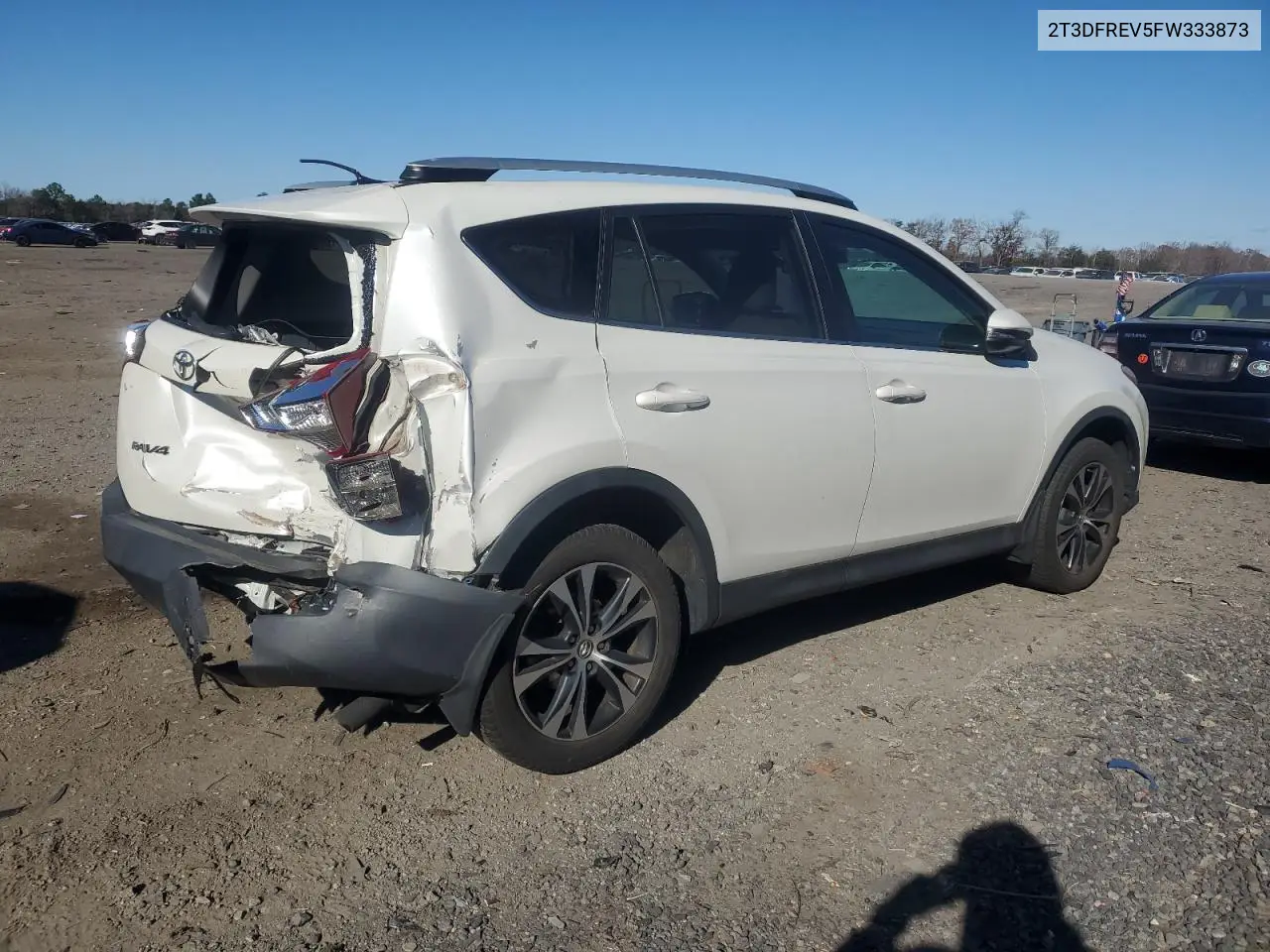 2T3DFREV5FW333873 2015 Toyota Rav4 Limited