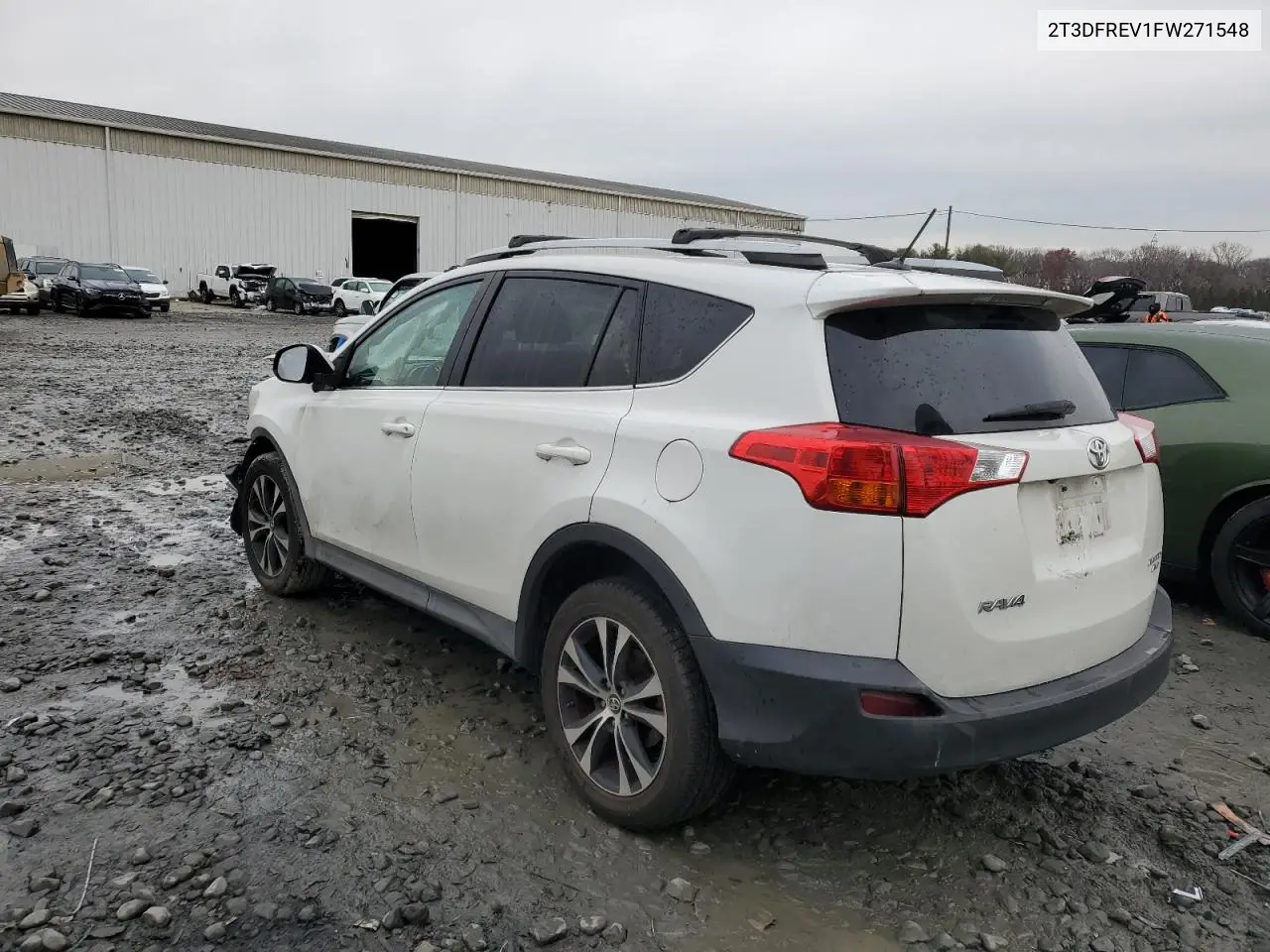 2T3DFREV1FW271548 2015 Toyota Rav4 Limited