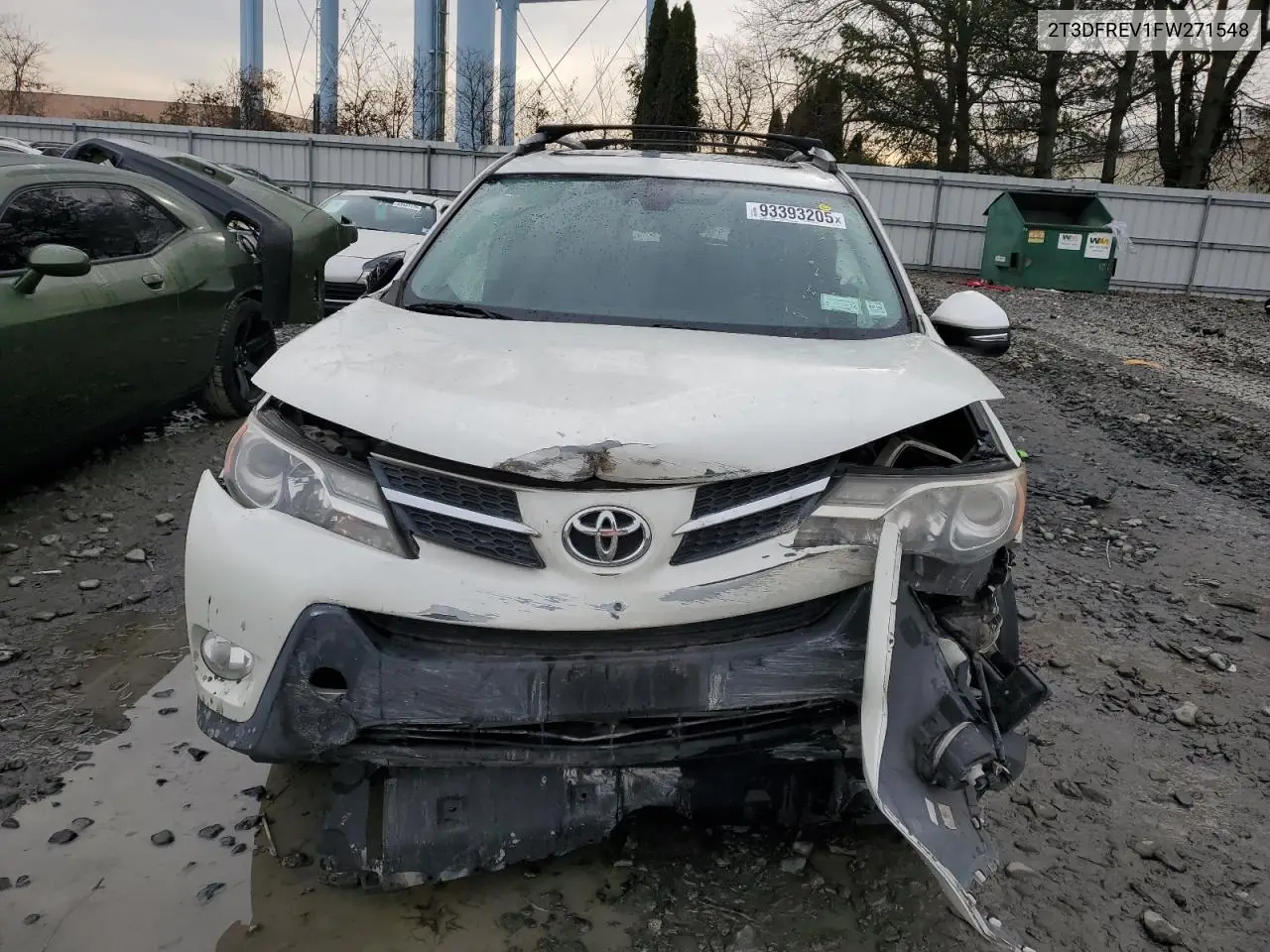 2T3DFREV1FW271548 2015 Toyota Rav4 Limited