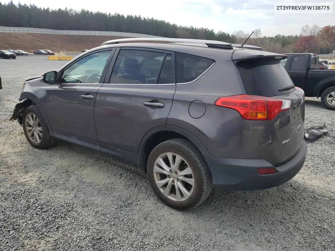 2T3YFREV3FW138775 2015 Toyota Rav4 Limited