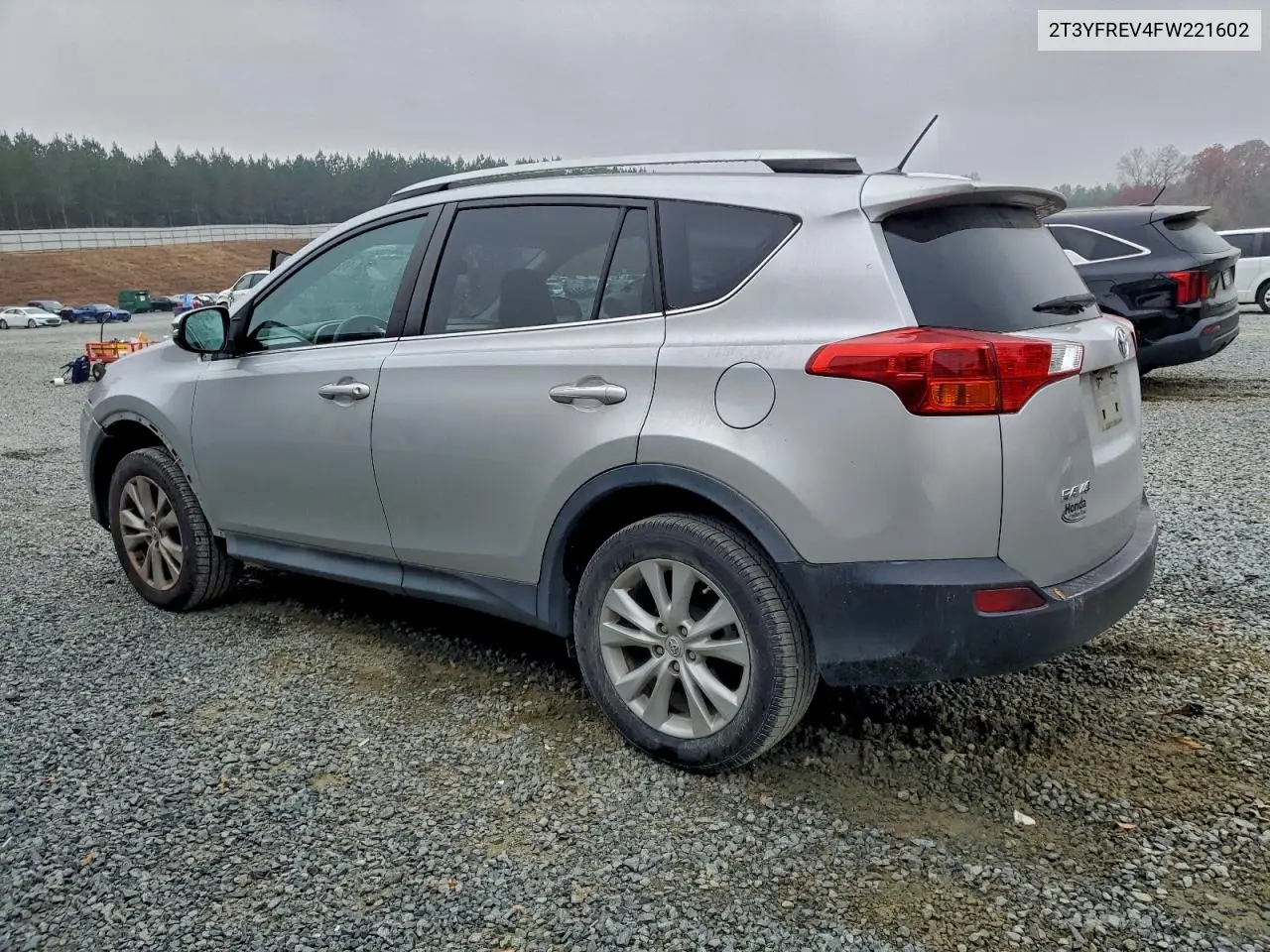 2T3YFREV4FW221602 2015 Toyota Rav4 Limited
