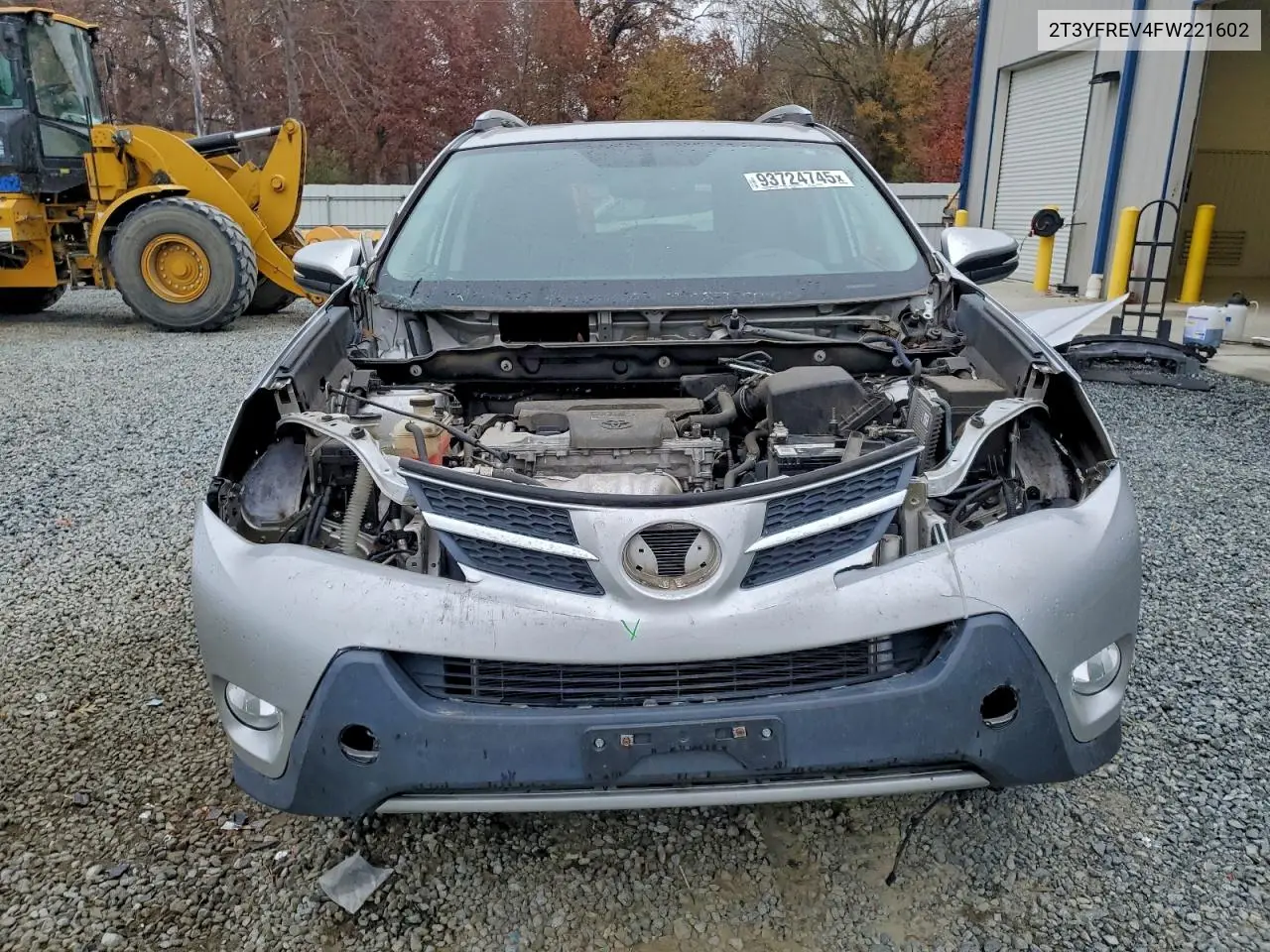 2T3YFREV4FW221602 2015 Toyota Rav4 Limited