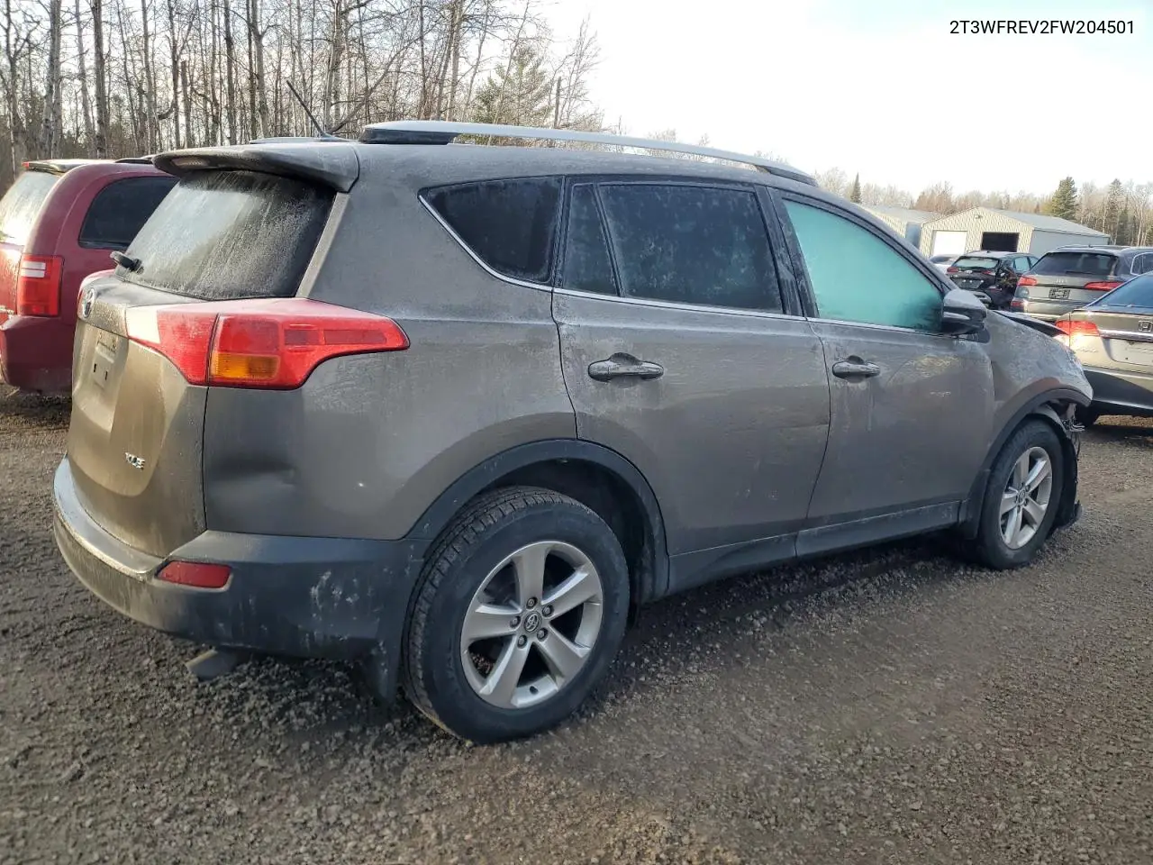 2T3WFREV2FW204501 2015 Toyota Rav4 Xle