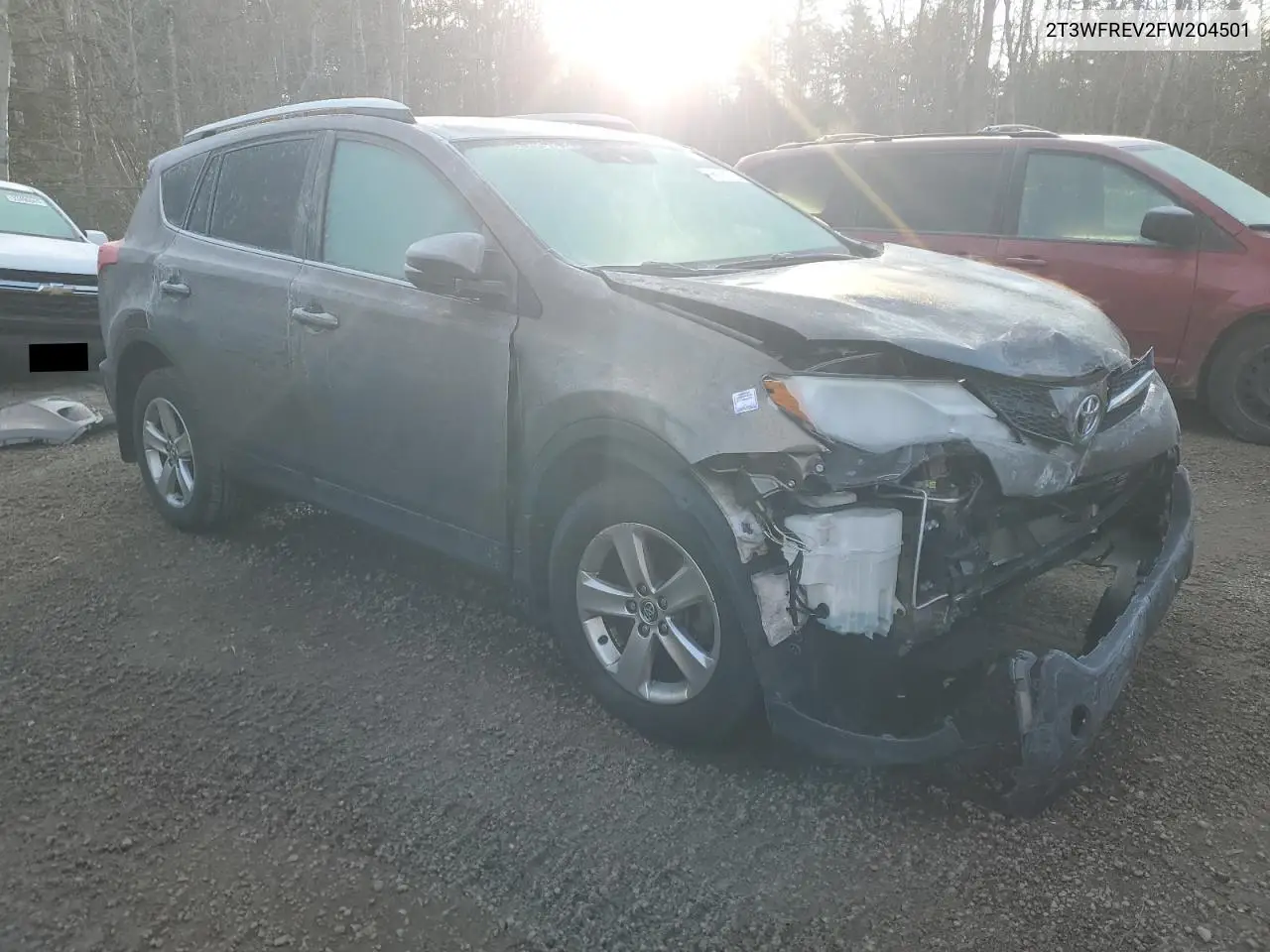 2T3WFREV2FW204501 2015 Toyota Rav4 Xle