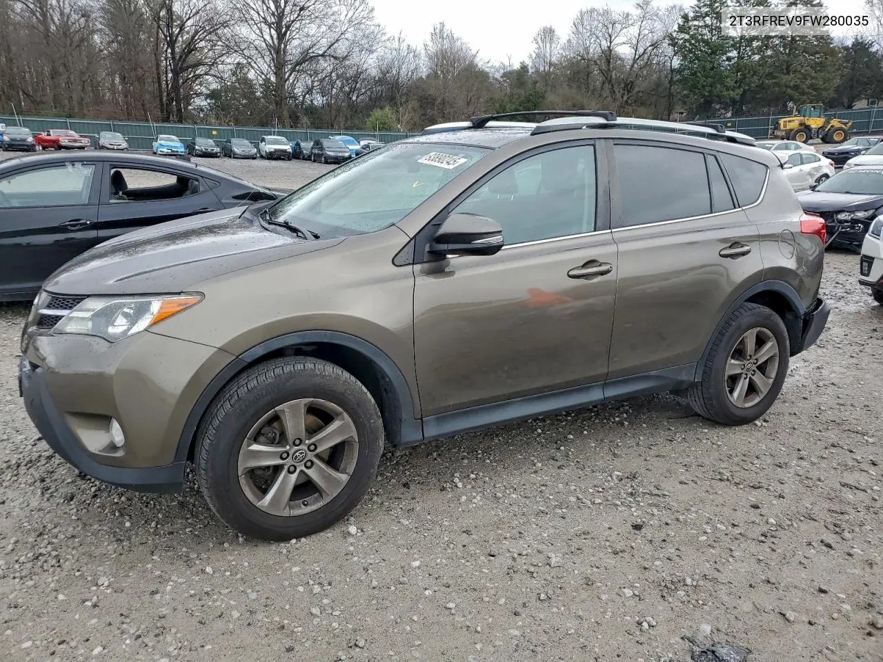 2T3RFREV9FW280035 2015 Toyota Rav4 Xle