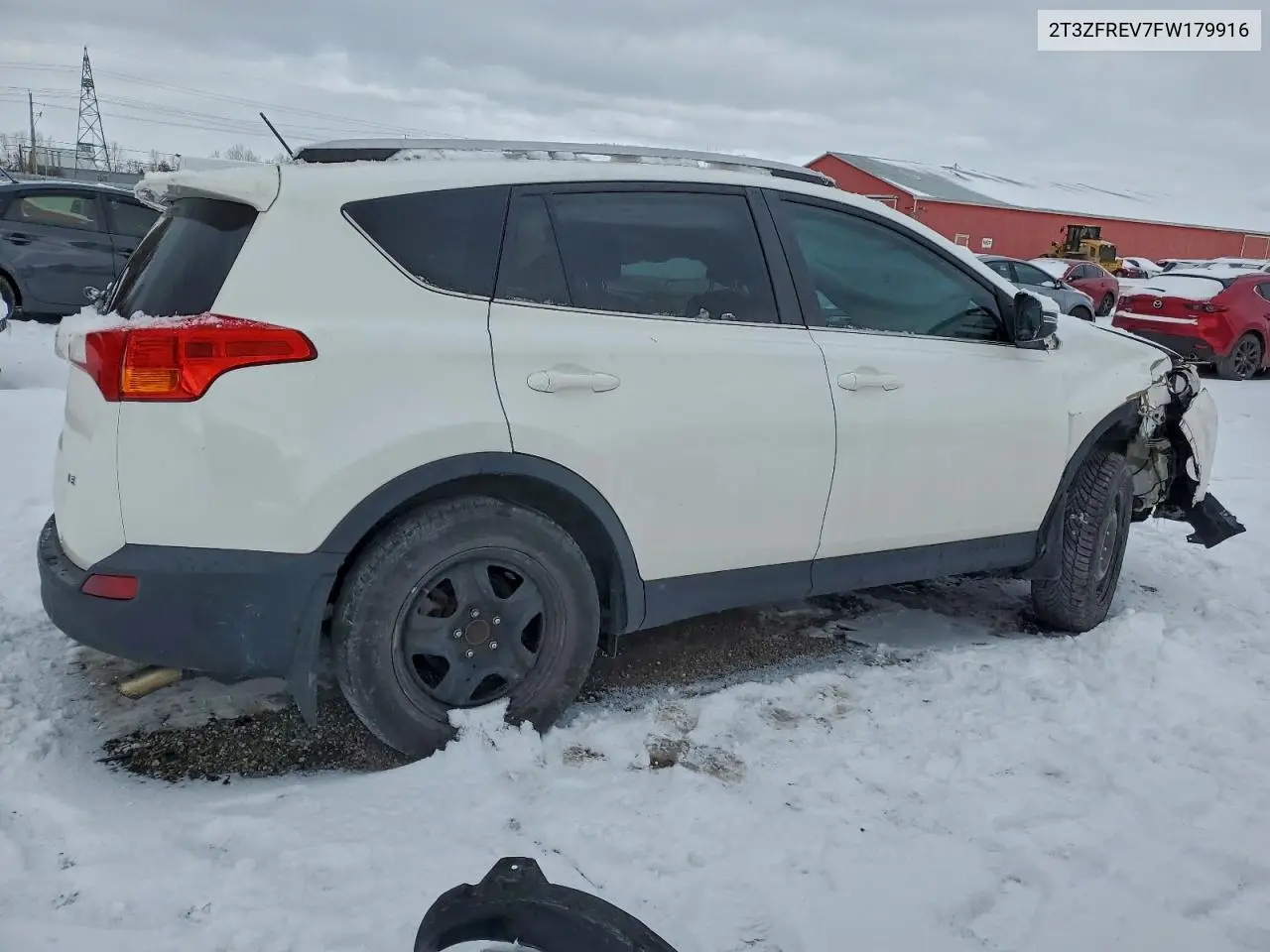 2T3ZFREV7FW179916 2015 Toyota Rav4 Le