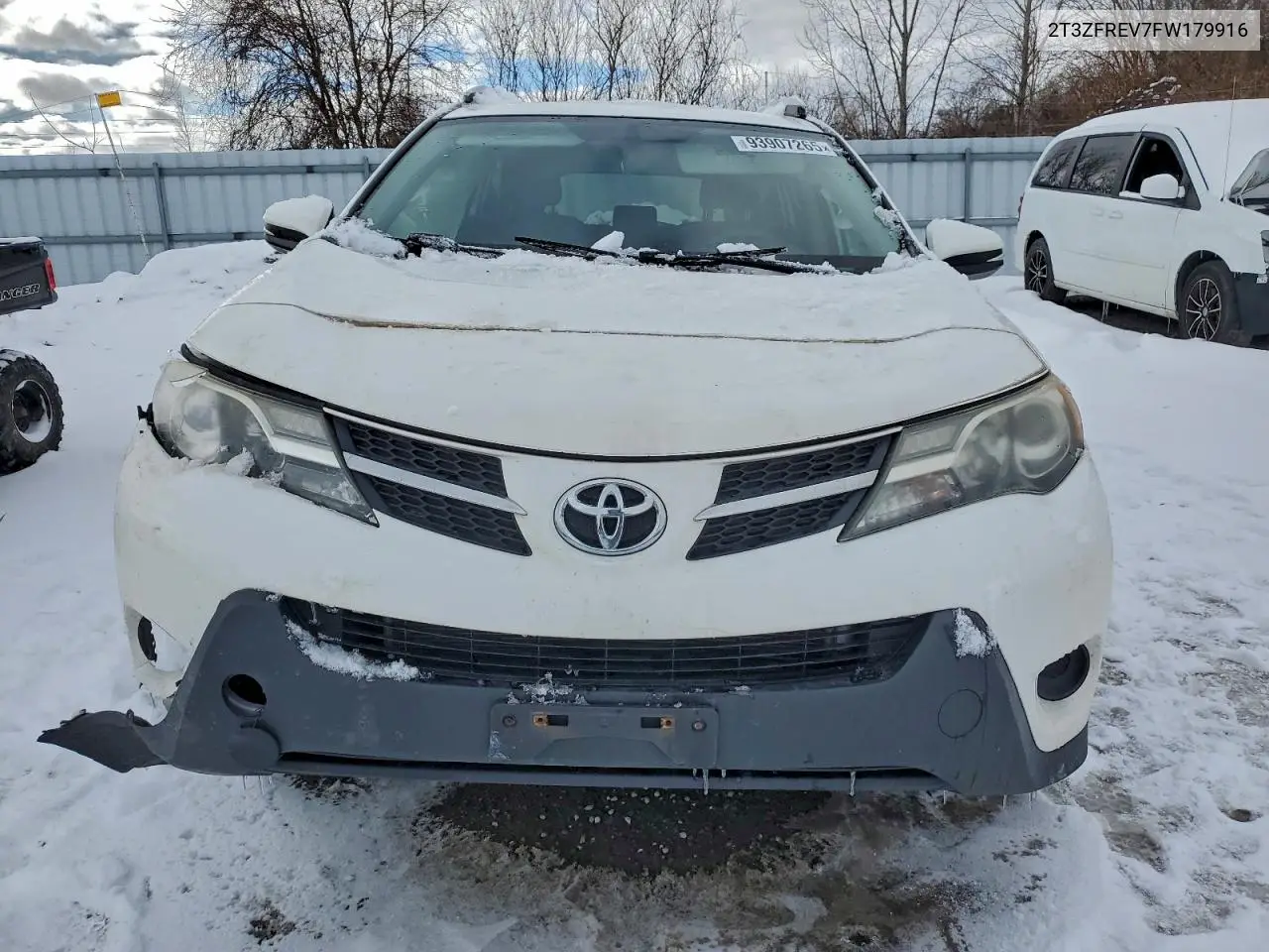 2T3ZFREV7FW179916 2015 Toyota Rav4 Le