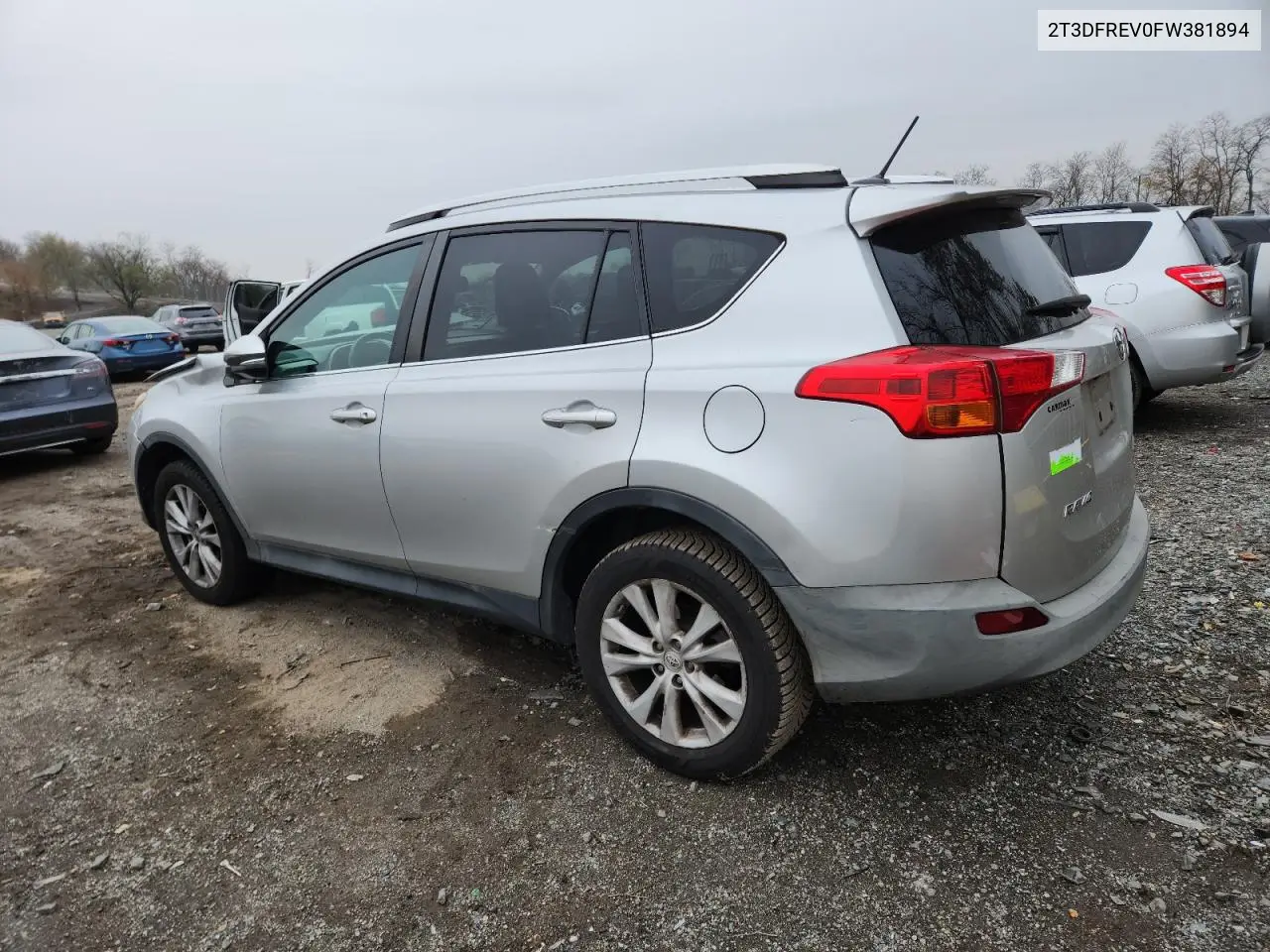 2T3DFREV0FW381894 2015 Toyota Rav4 Limited