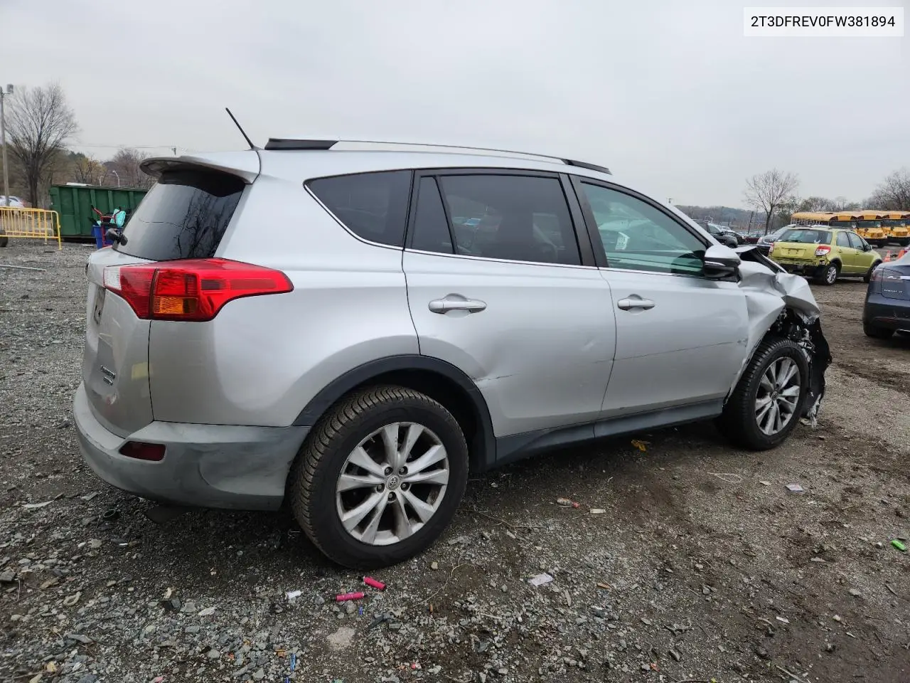 2T3DFREV0FW381894 2015 Toyota Rav4 Limited