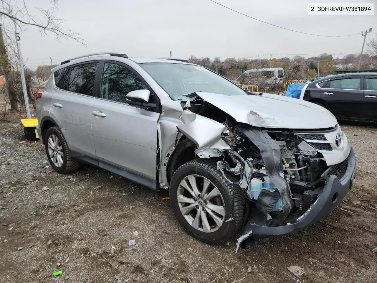 2T3DFREV0FW381894 2015 Toyota Rav4 Limited