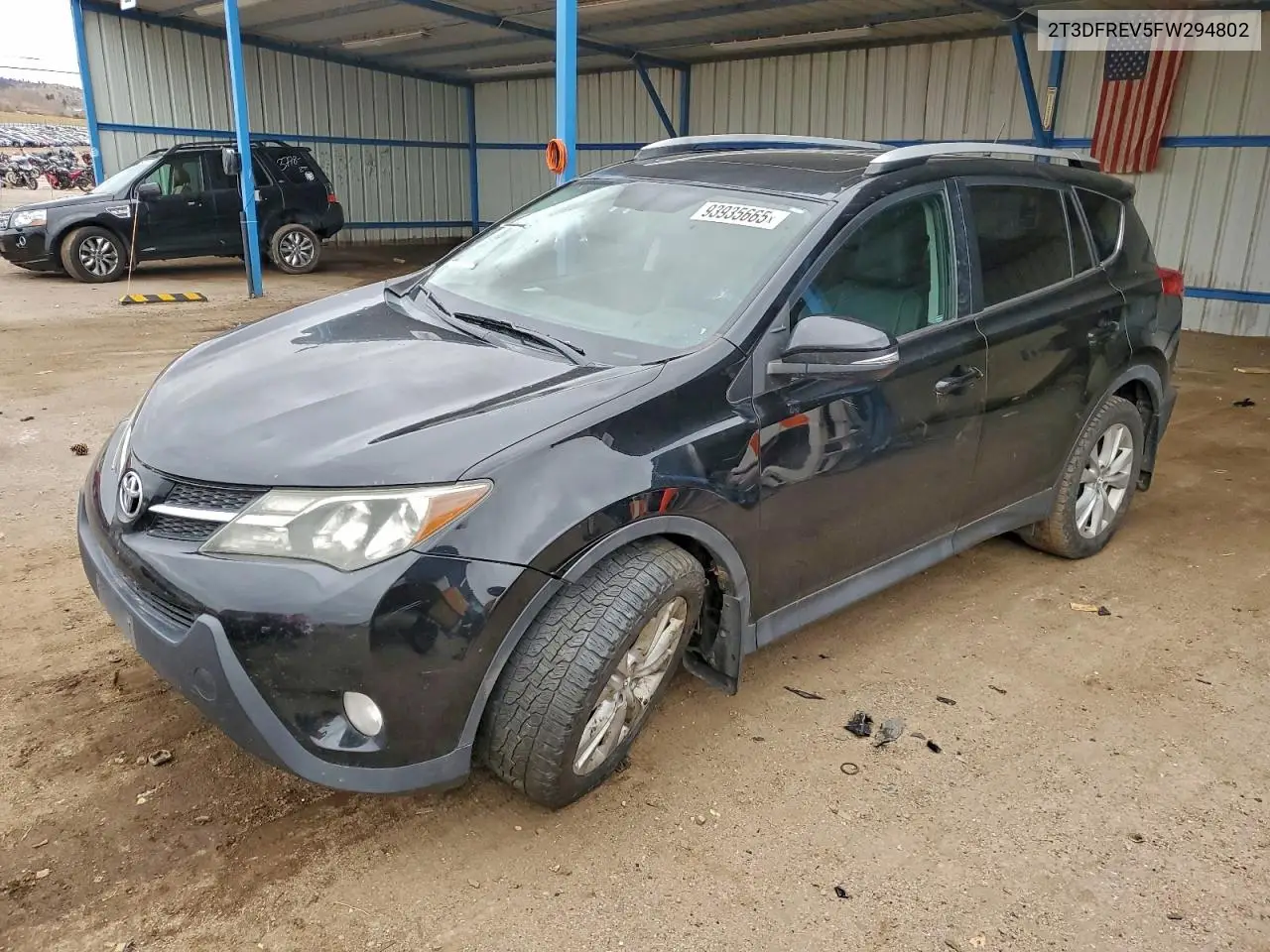 2T3DFREV5FW294802 2015 Toyota Rav4 Limited