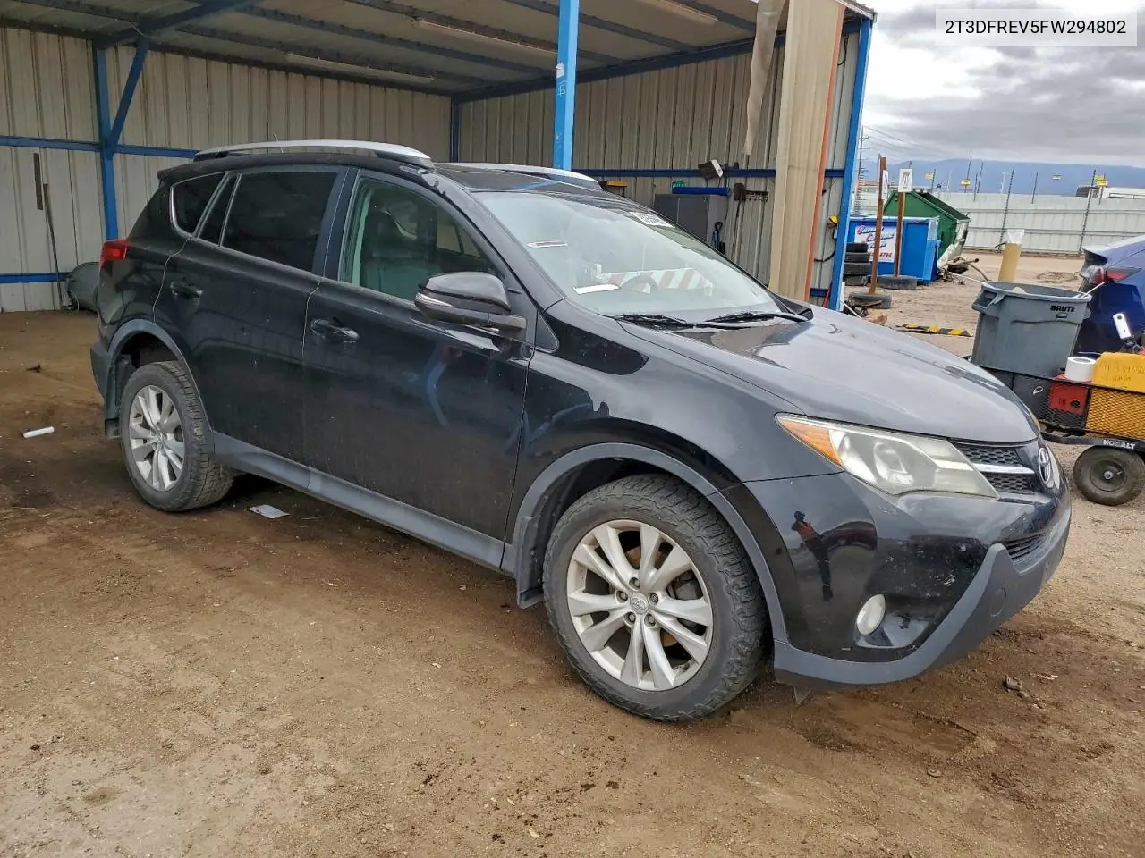 2T3DFREV5FW294802 2015 Toyota Rav4 Limited