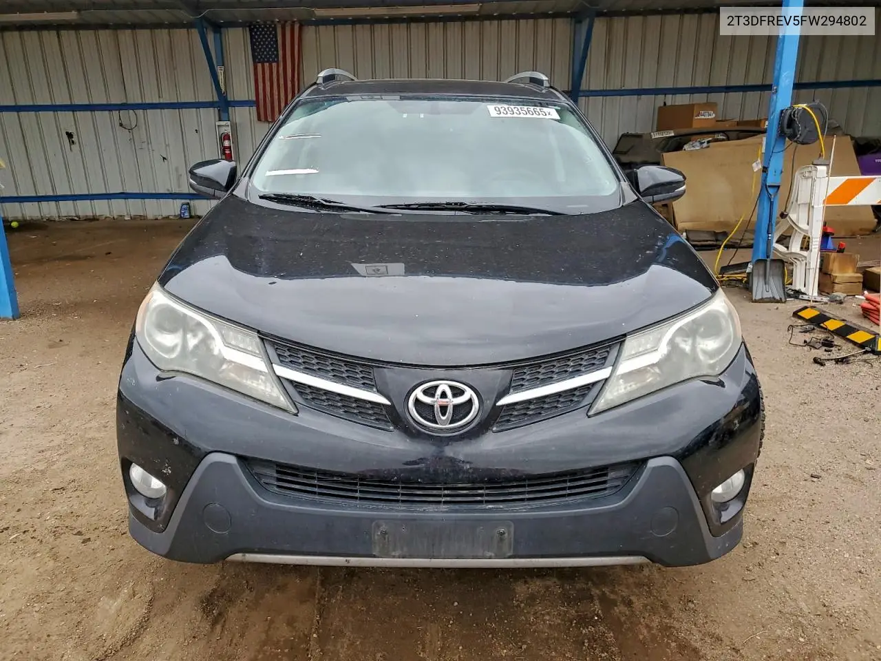 2T3DFREV5FW294802 2015 Toyota Rav4 Limited