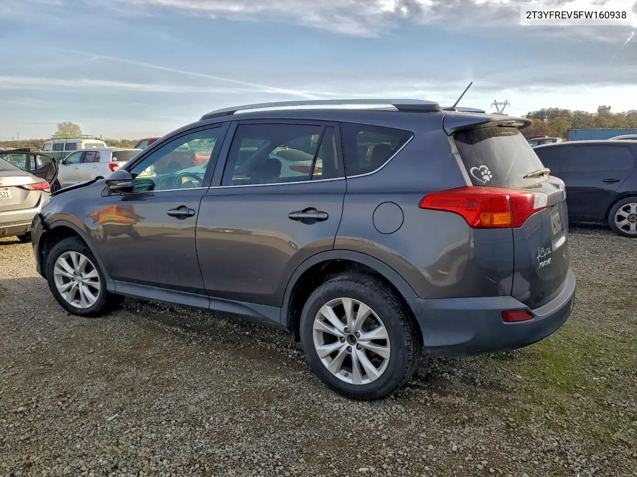 2T3YFREV5FW160938 2015 Toyota Rav4 Limited
