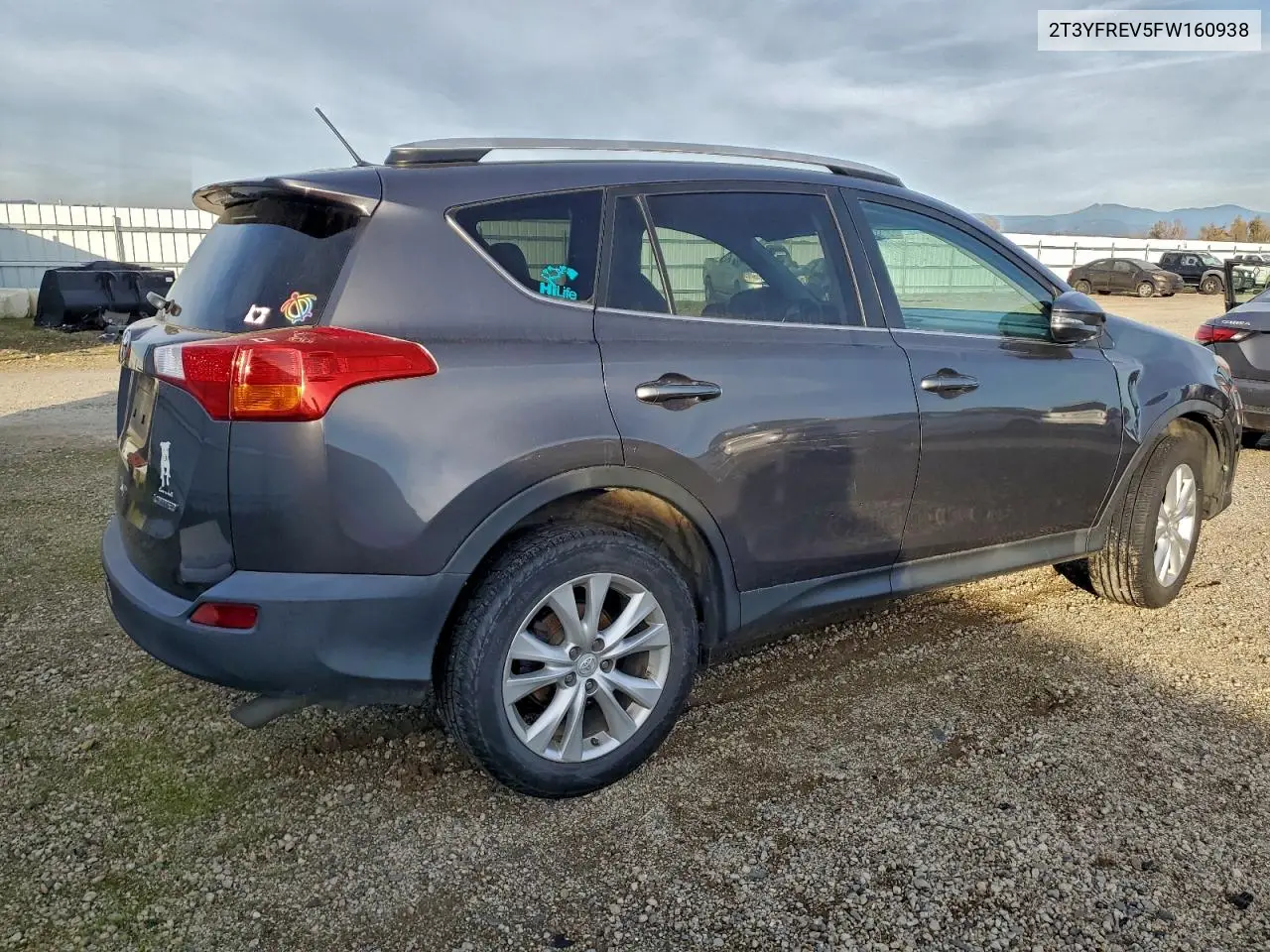 2T3YFREV5FW160938 2015 Toyota Rav4 Limited