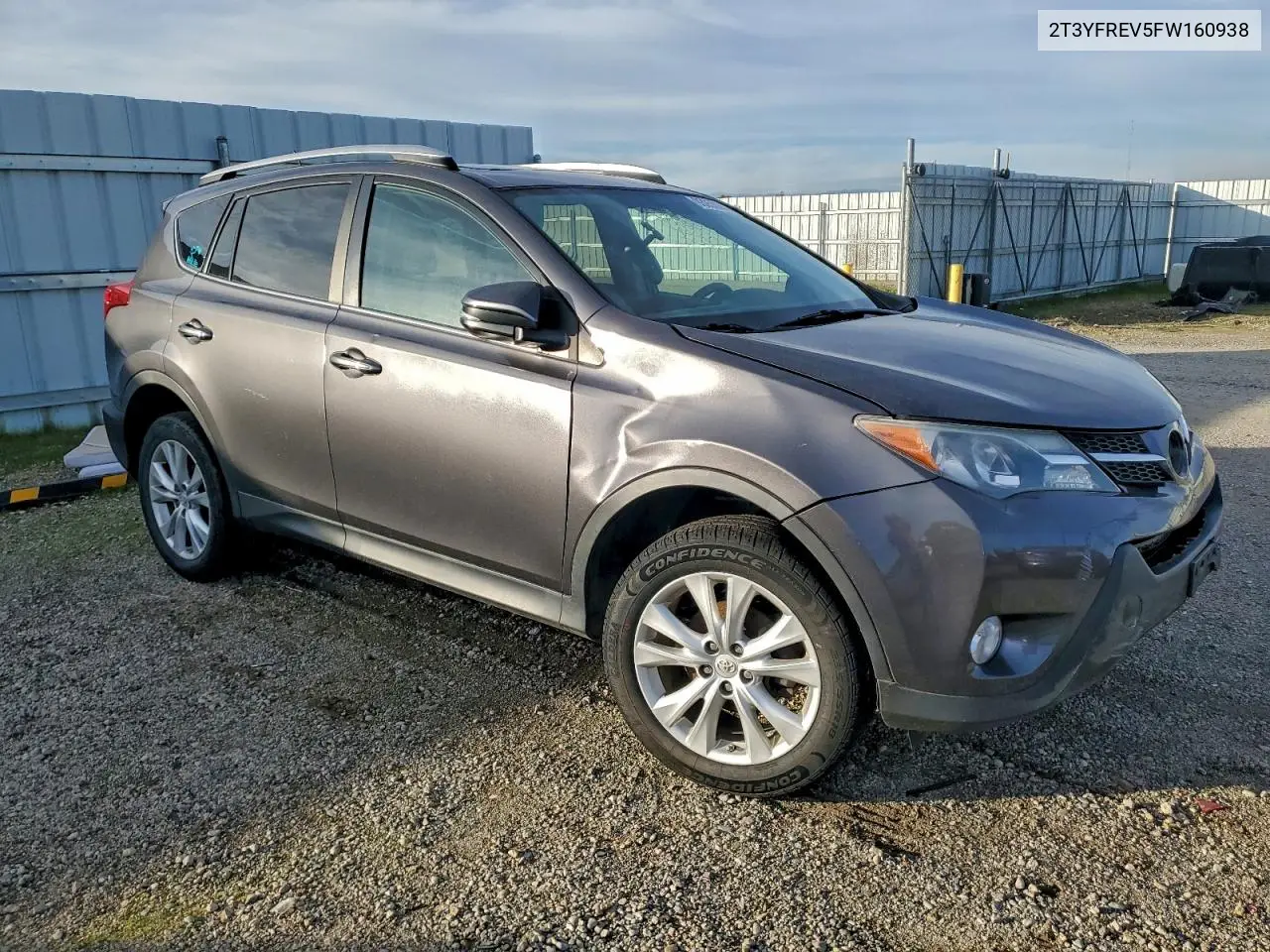 2T3YFREV5FW160938 2015 Toyota Rav4 Limited