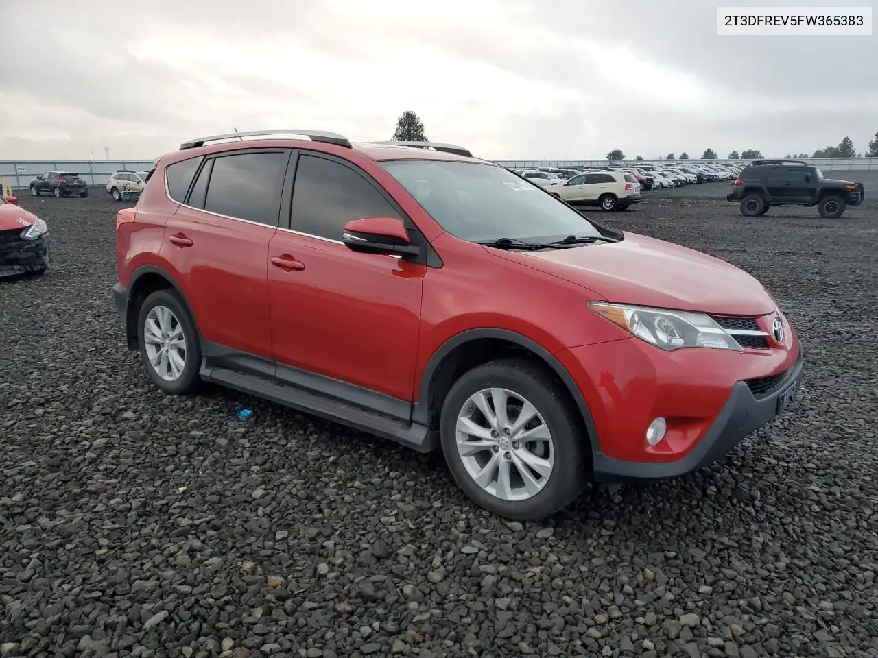 2T3DFREV5FW365383 2015 Toyota Rav4 Limited